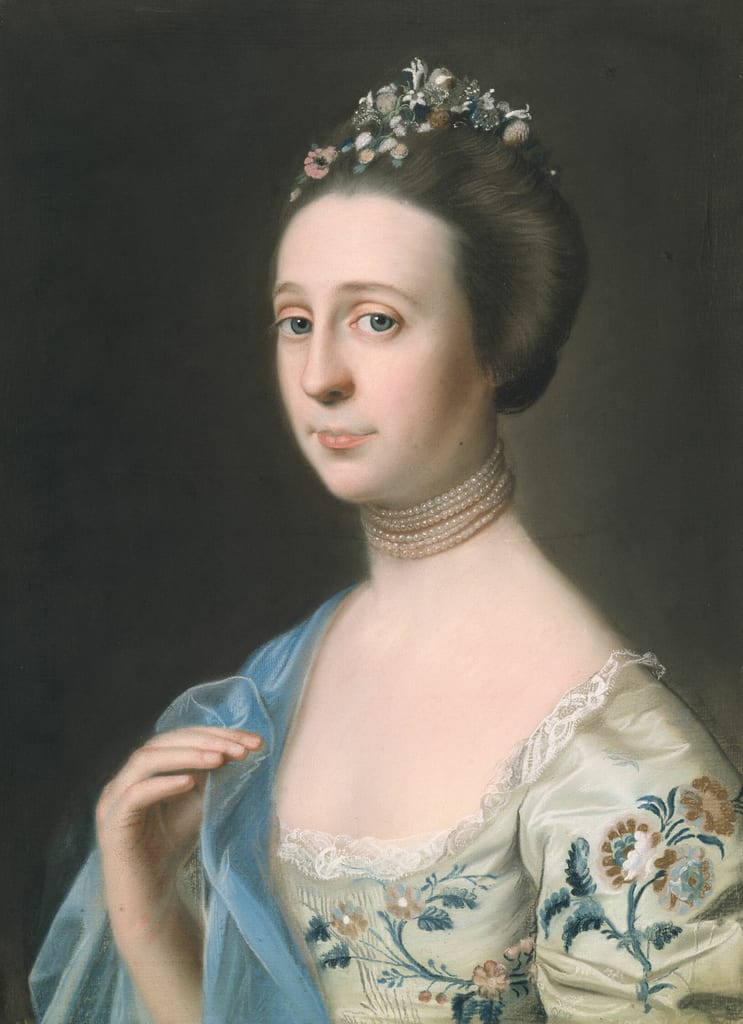Mrs. Henry Hill (Anna Barrett) by John Singleton Copley, c. 1765–70 — fine art print