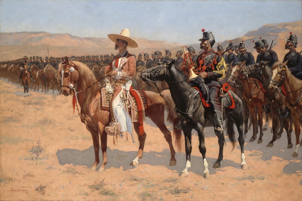 The Mexican Major by Frederic Remington, 1889 — fine art print