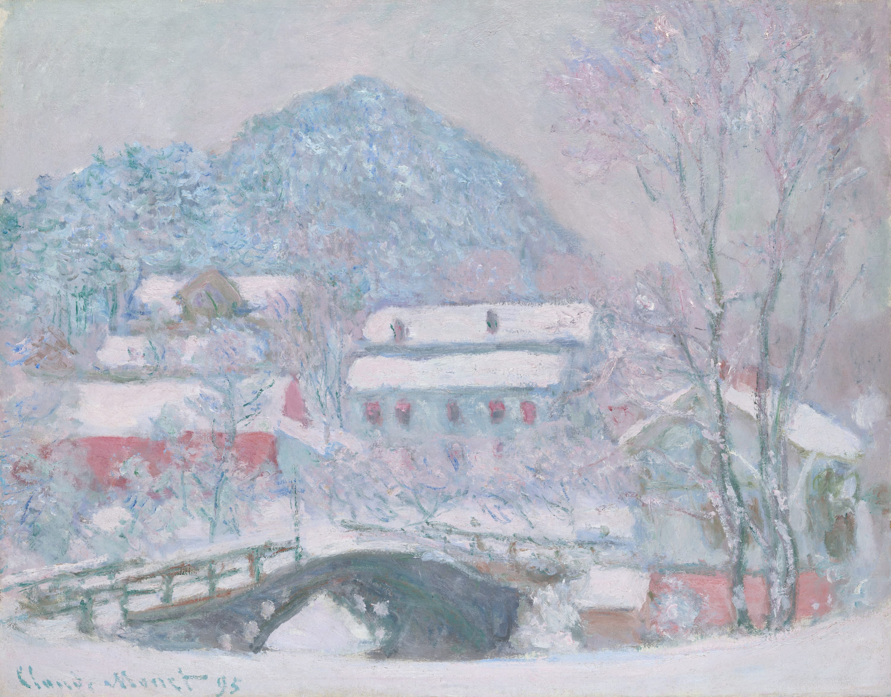 Sandvika, Norway by Claude Monet, 1895 — fine art print