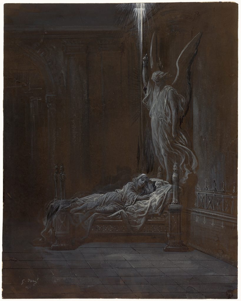 The Calling of Samuel by Gustave Doré, 1877 — fine art print