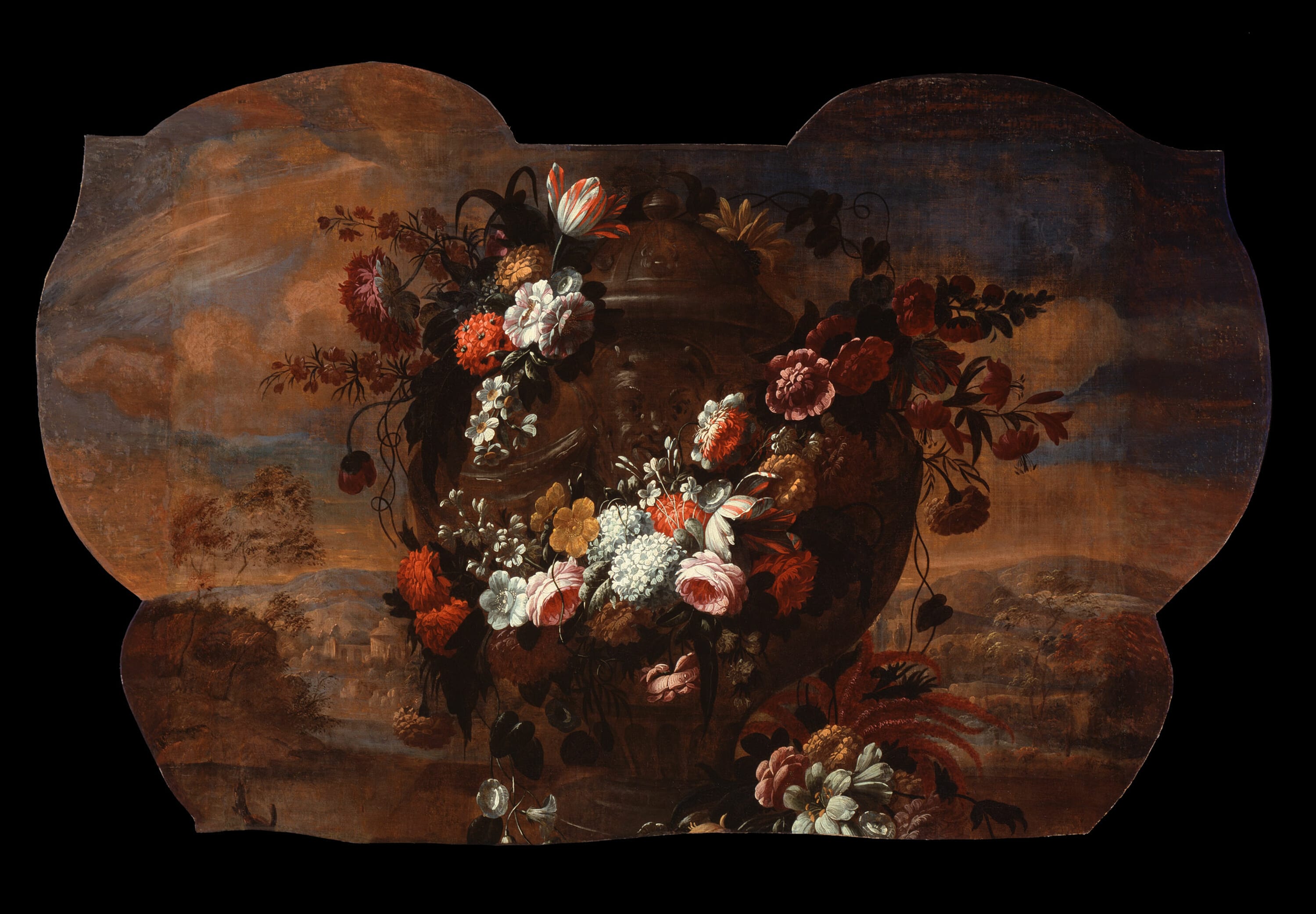 Vase of Flowers by Jean Baptiste Belin, I, (Belin de Fontenay), Date unknown — fine art print