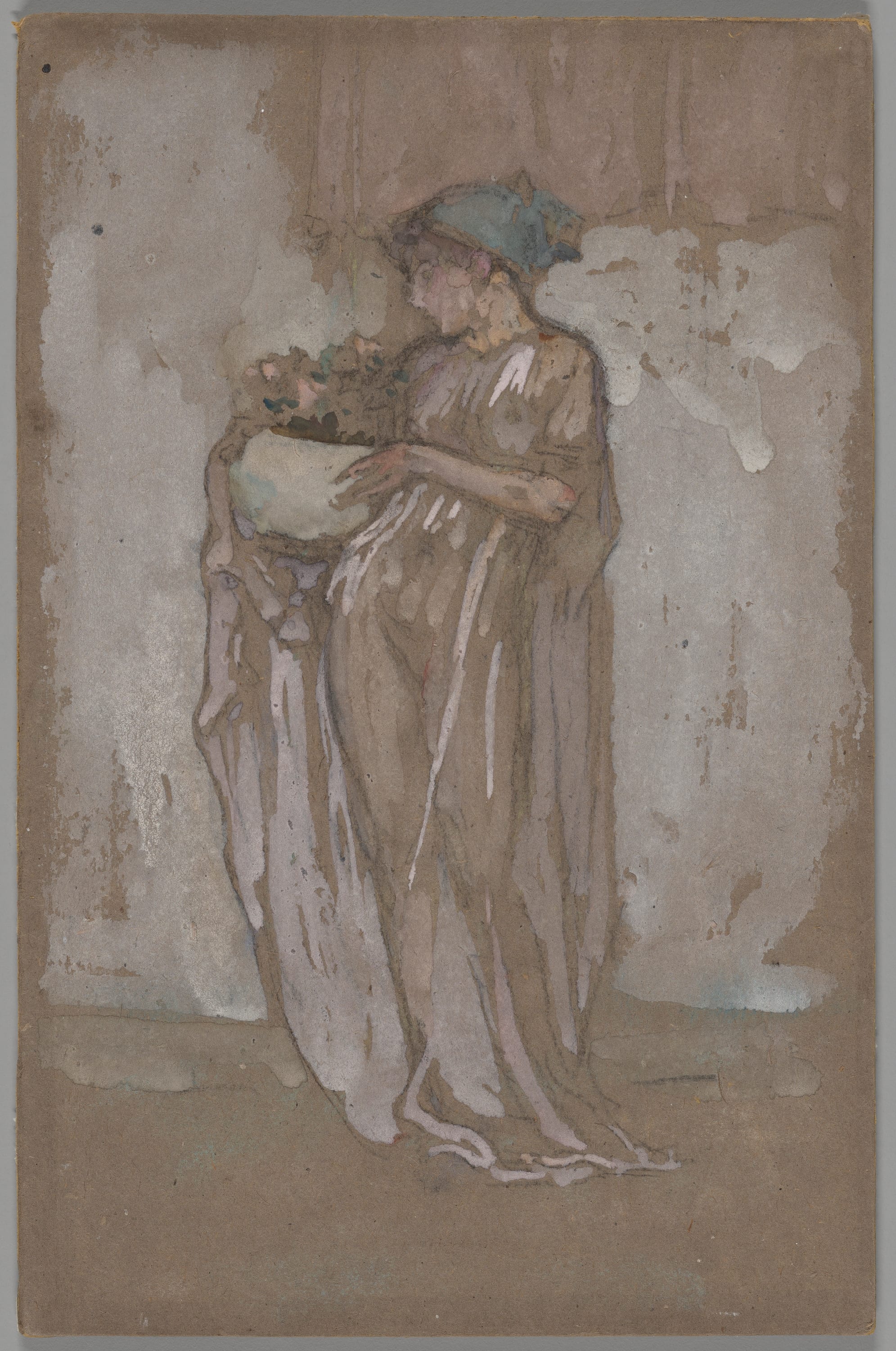 The Little Blue Cap by James McNeill Whistler, 1893/95 — fine art print