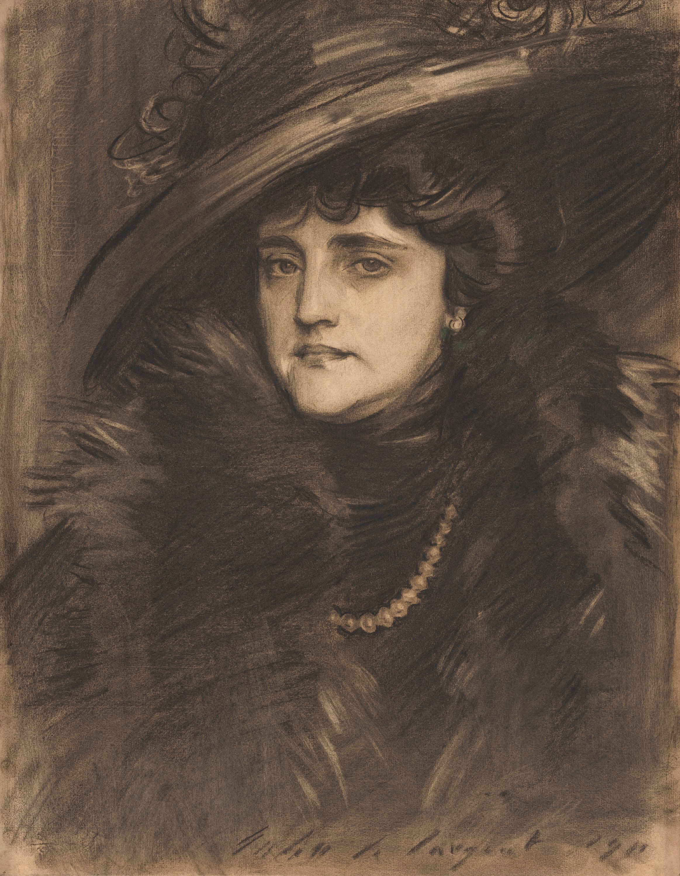 Harriett Pullman Carolan by John Singer Sargent, 1911 — fine art print