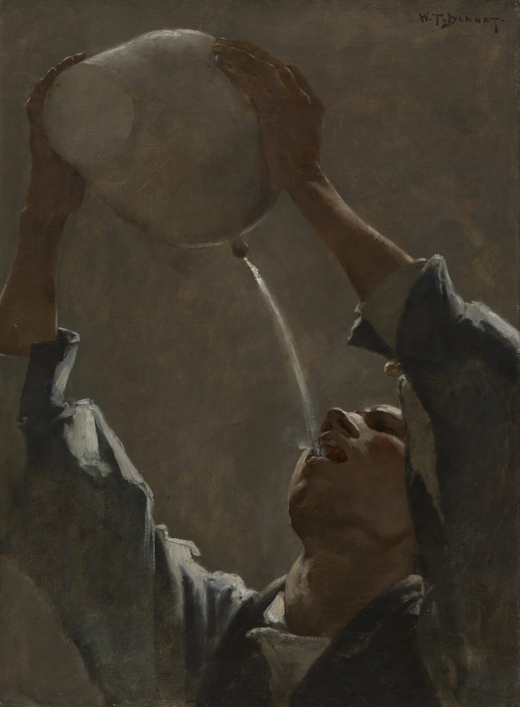 Study for "An Aragonese Smuggler" by William Turner Dannat, 1881 — fine art print