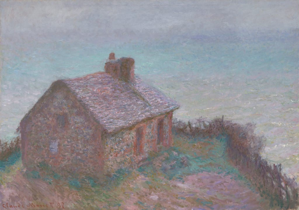 The Customs House at Varengeville by Claude Monet, 1897 — fine art print