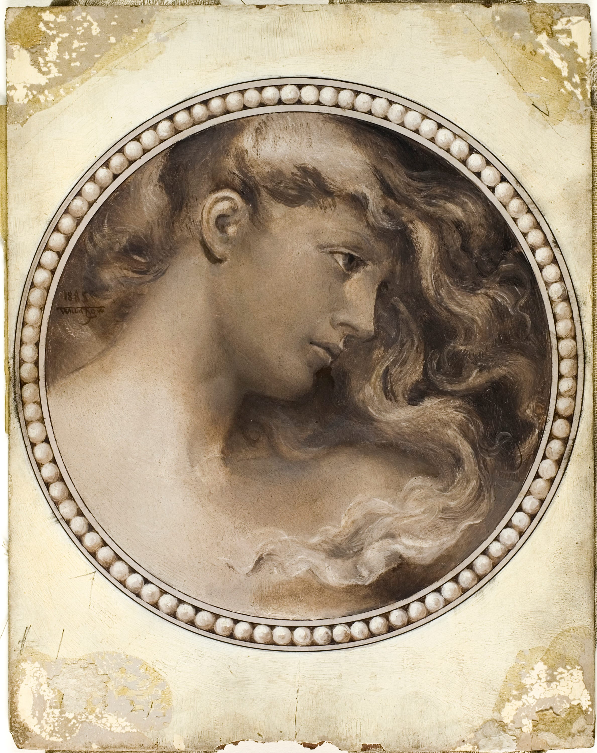 Lamia by Will Hicock Low, 1885 — fine art print