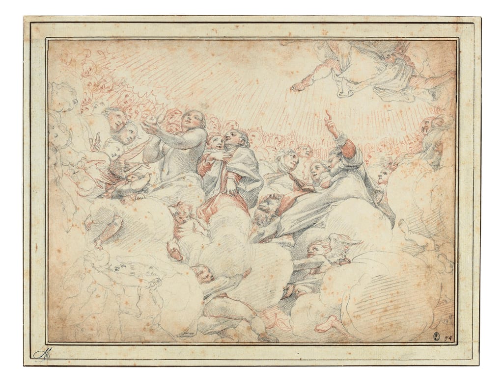 Assumption of the Virgin by Federico Zuccaro, 1607/08 — fine art print