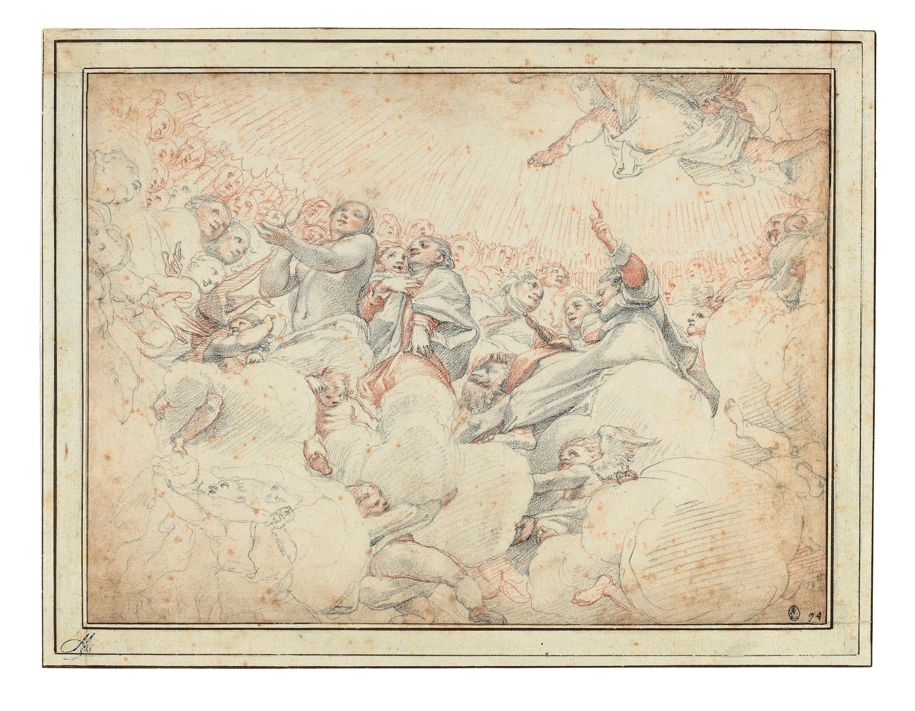 Assumption of the Virgin by Federico Zuccaro, 1607/08 — fine art print