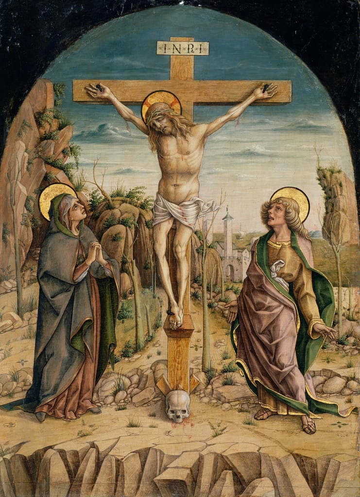 The Crucifixion by Carlo Crivelli, c. 1487 — fine art print