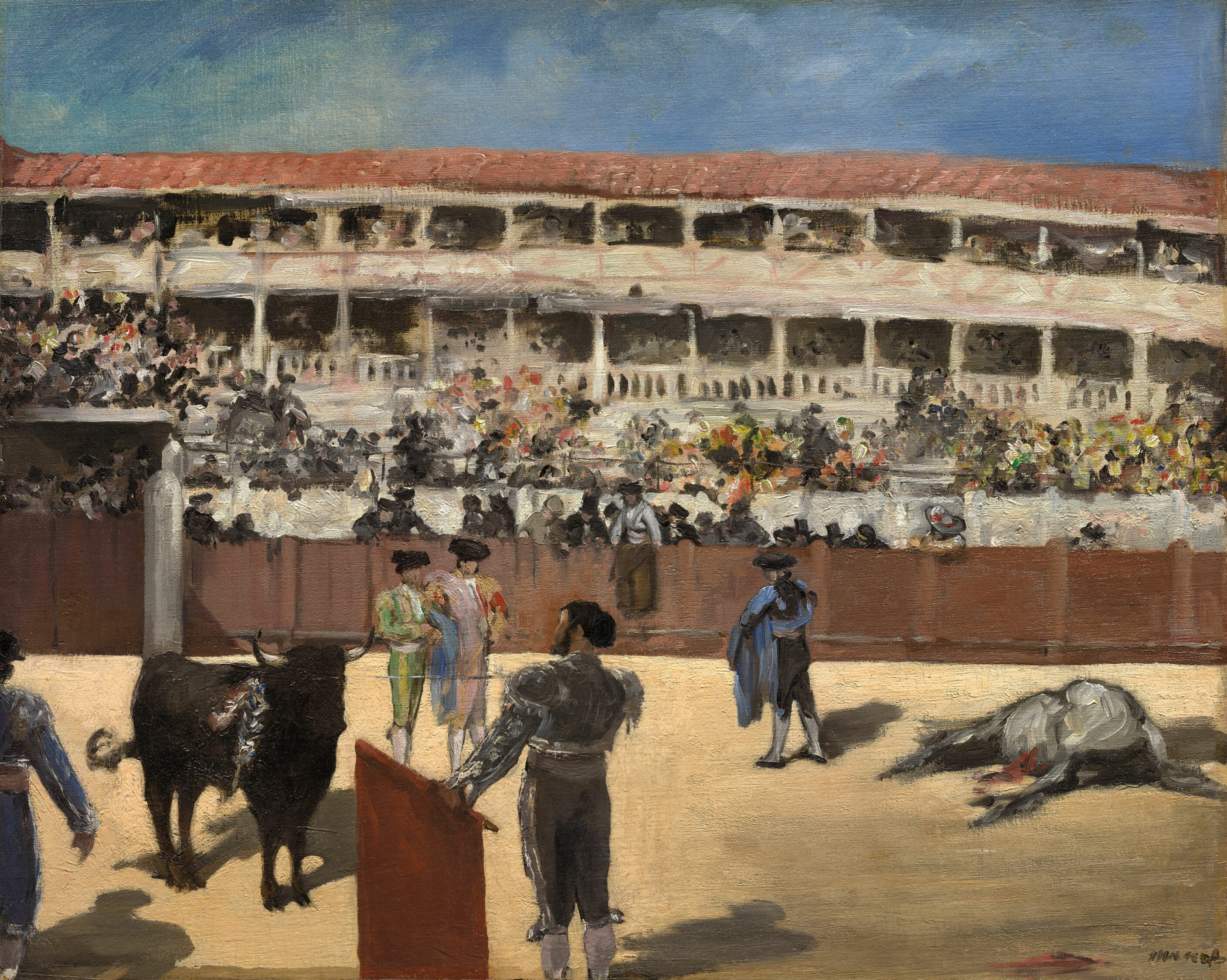 Bullfight by Édouard Manet, 1865–66 — fine art print