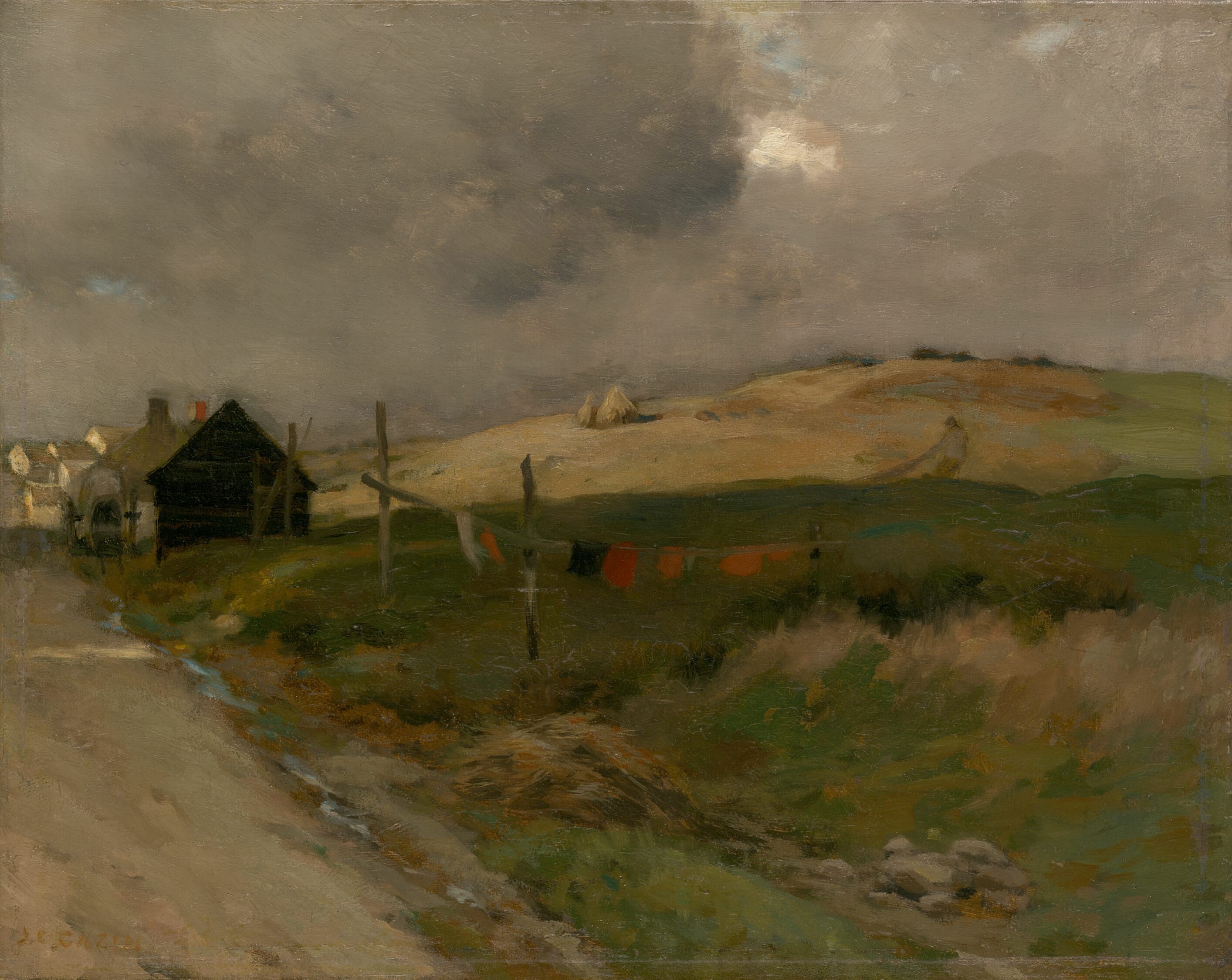 Landscape by Jean Charles Cazin, c. 1895 — fine art print