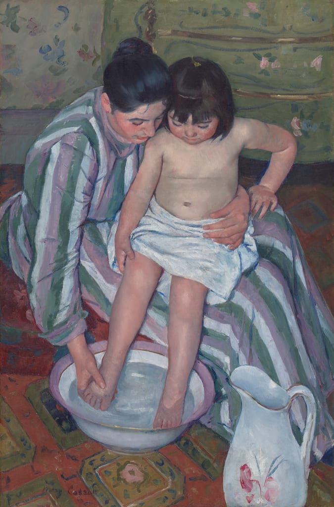 The Child's Bath by Mary Cassatt, 1893 — fine art print