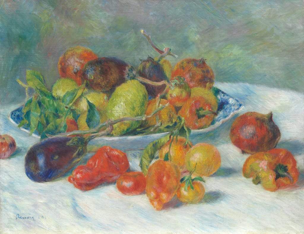 Fruits of the Midi by Pierre-Auguste Renoir, 1881 — fine art print