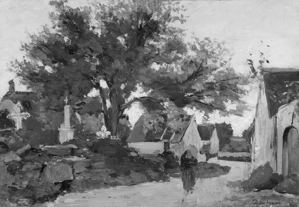 Village in Brittany by Charles François Daubigny, 1844 — fine art print