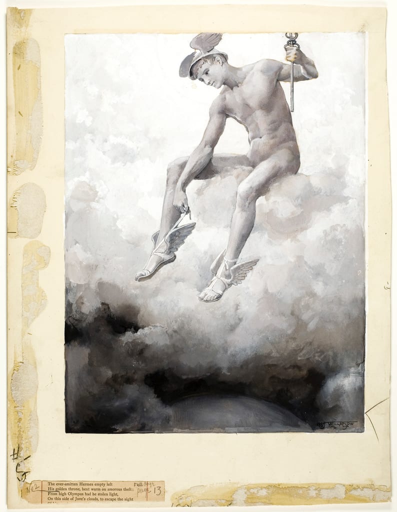 On This Side of Jove's Clouds by Will Hicock Low, 1885 — fine art print