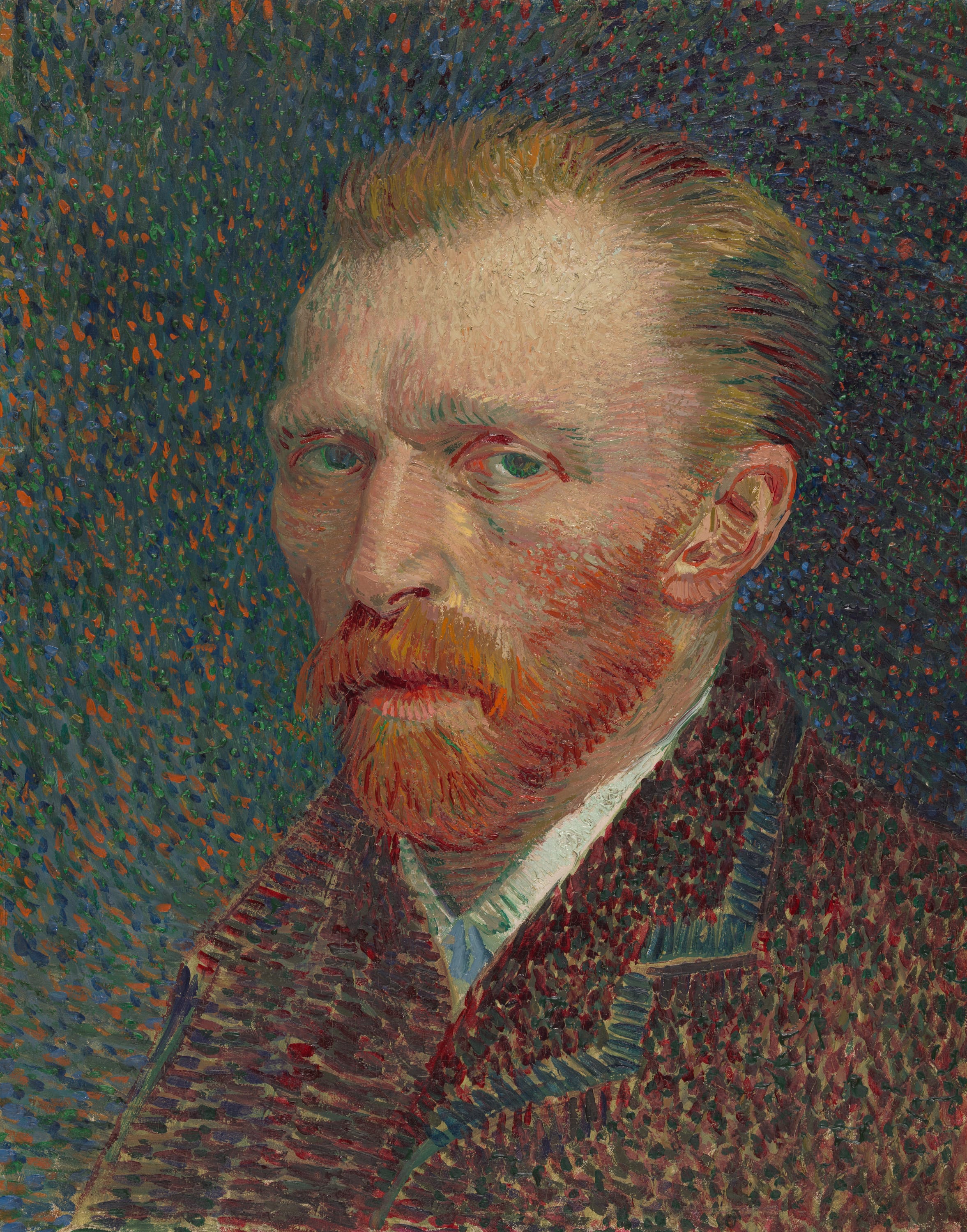 Self-Portrait by Vincent van Gogh, 1887 — fine art print