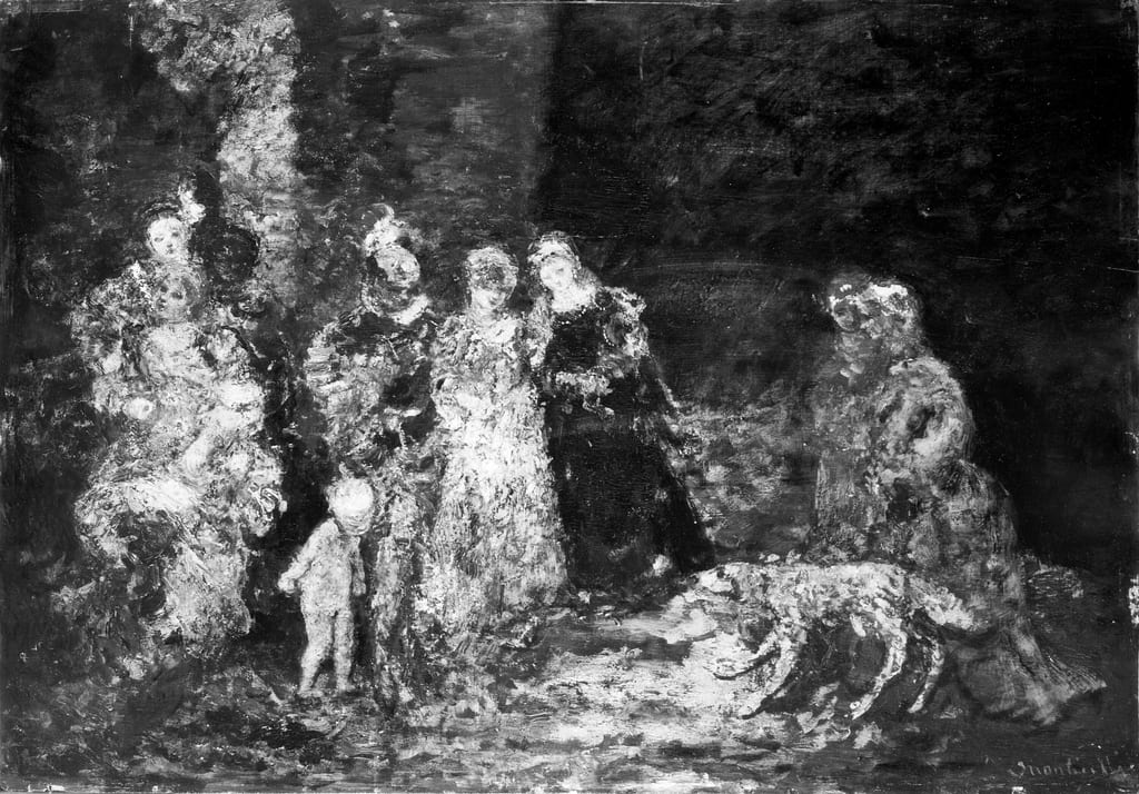 The Fairies by Adolphe Joseph Thomas Monticelli, 1870–80 — fine art print
