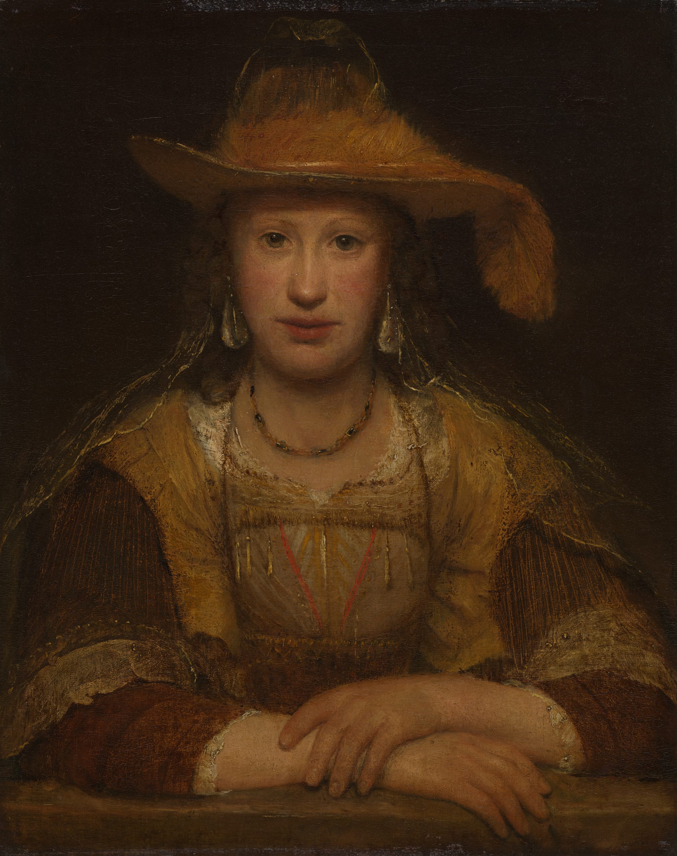 Portrait of a Young Woman by Aert de Gelder, c. 1690 — fine art print