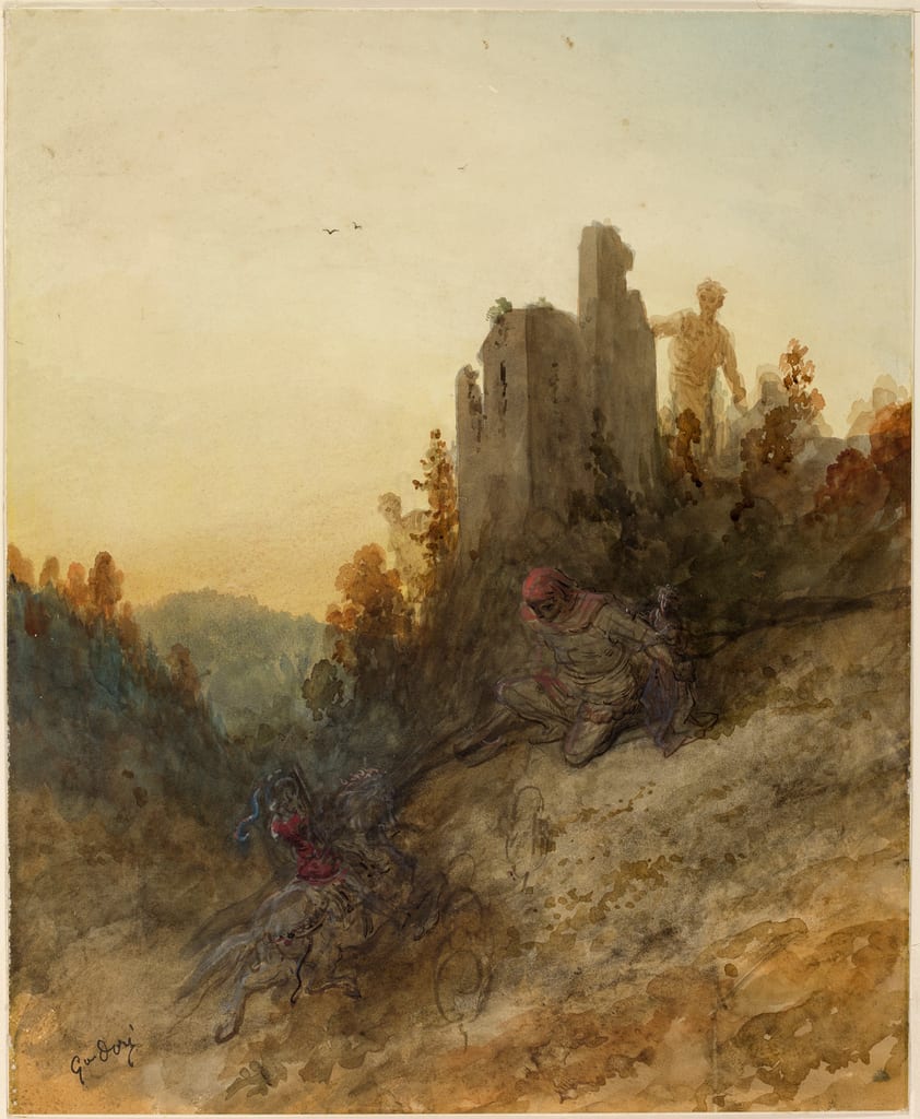 The Princess is Held Captive by Gustave Doré, c. 1879 — fine art print