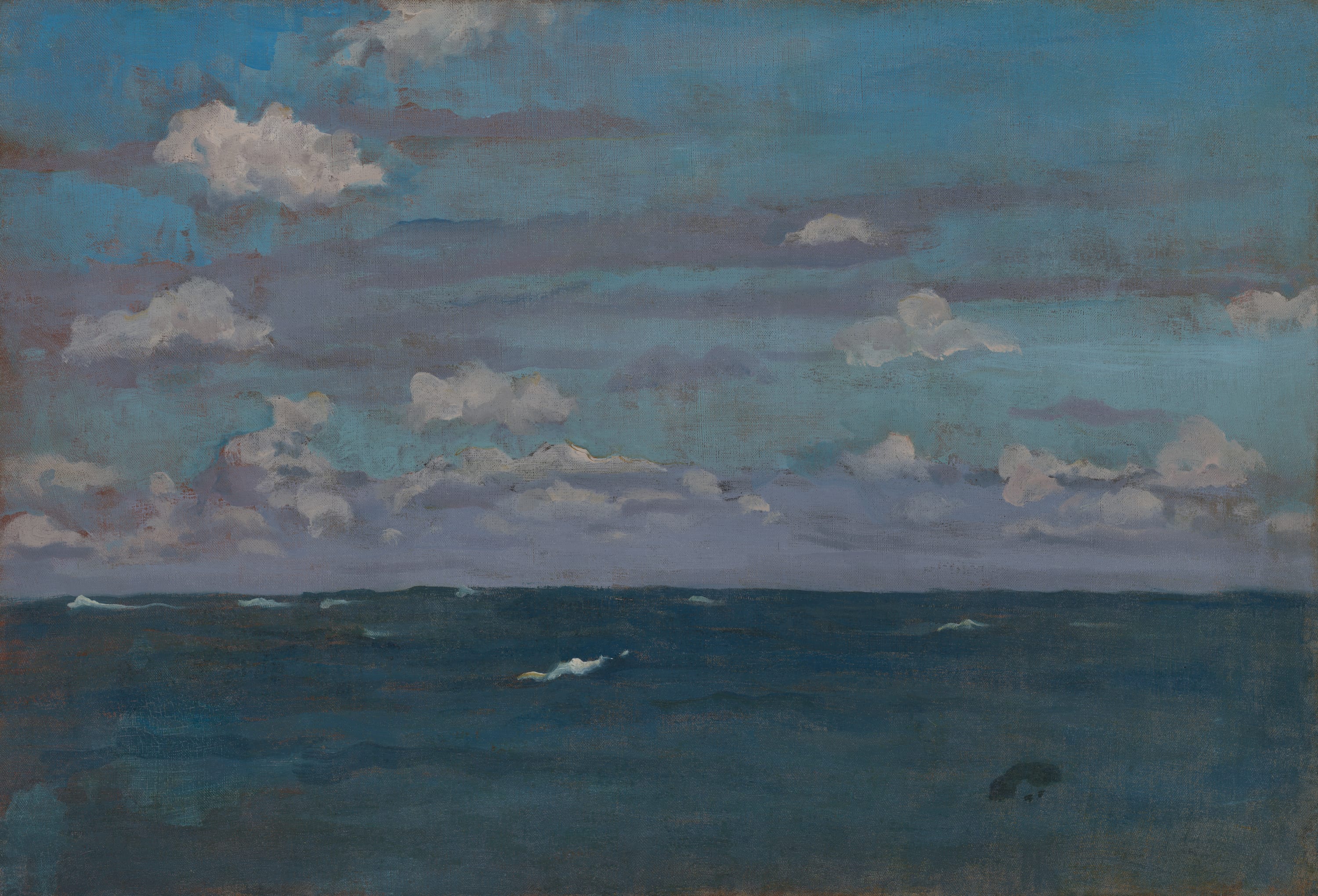 Violet and Silver—The Deep Sea by James McNeill Whistler, 1893 — fine art print