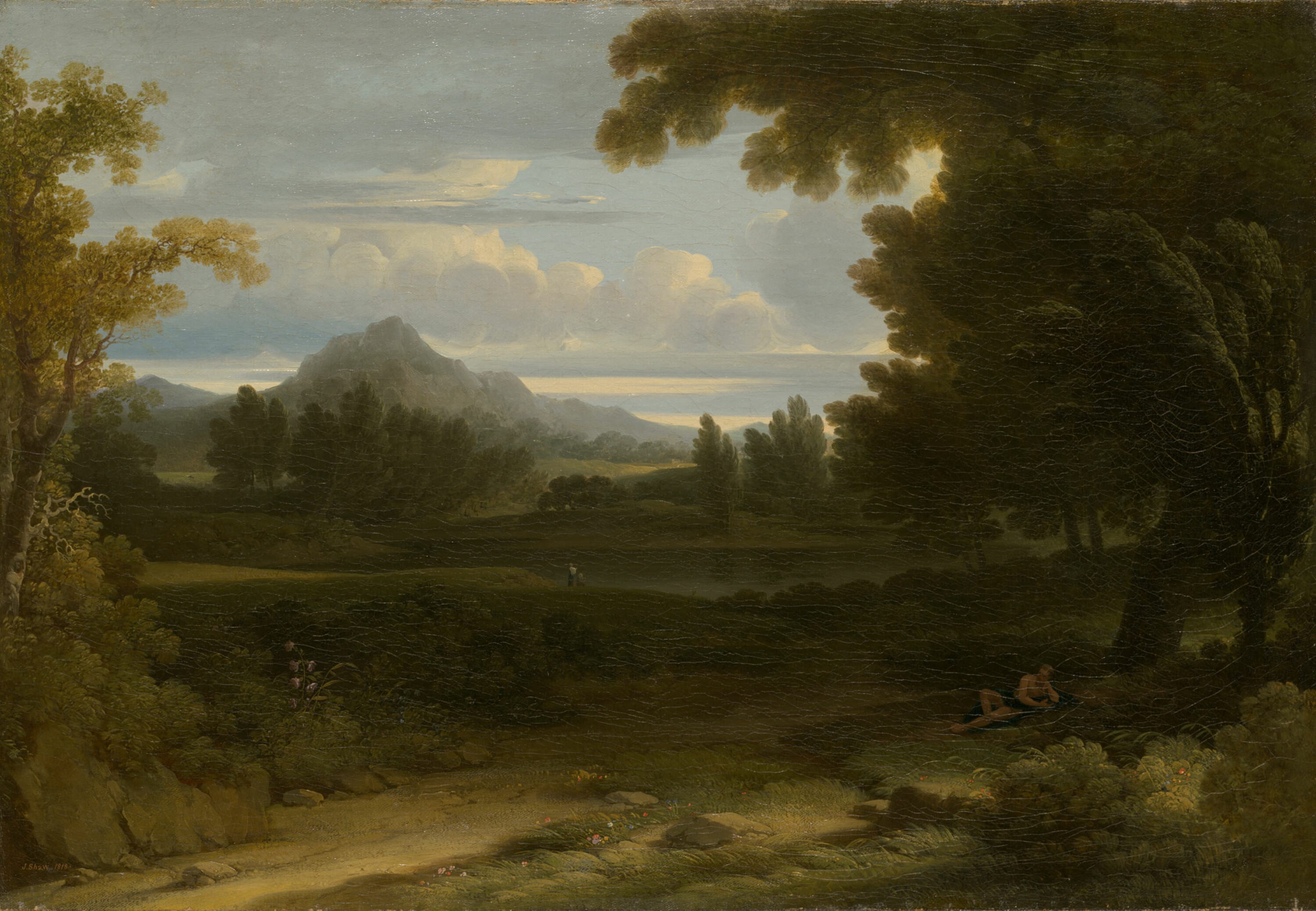 Solitude by Joshua Shaw, 1818 — fine art print