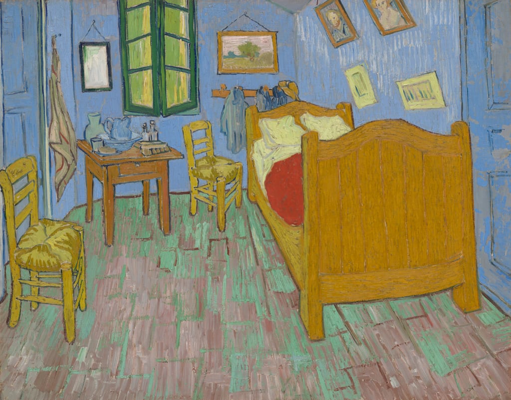 The Bedroom by Vincent van Gogh, 1889 — fine art print