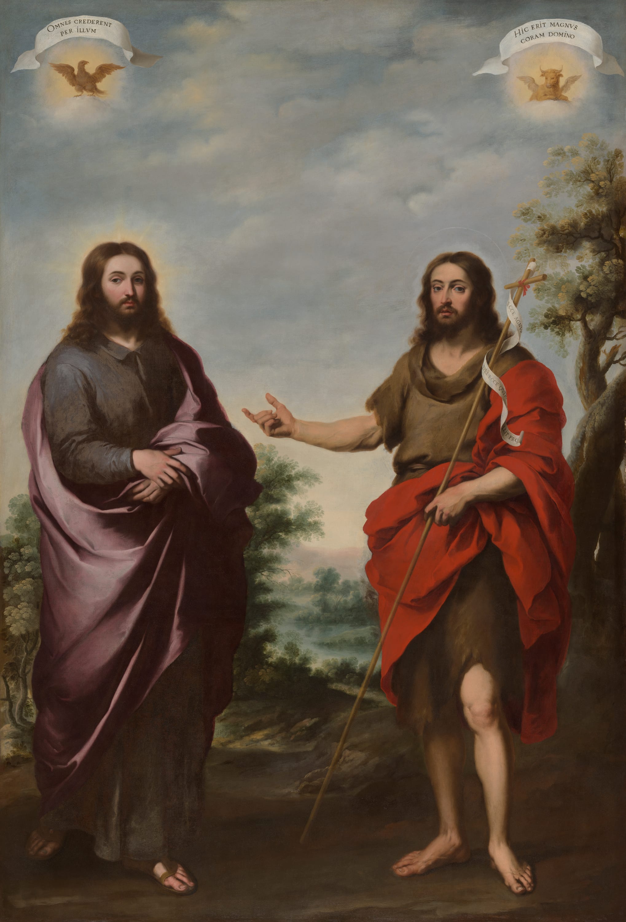 Ecce Agnus Dei by Bartolomé Esteban Murillo, c. 1655 — fine art print
