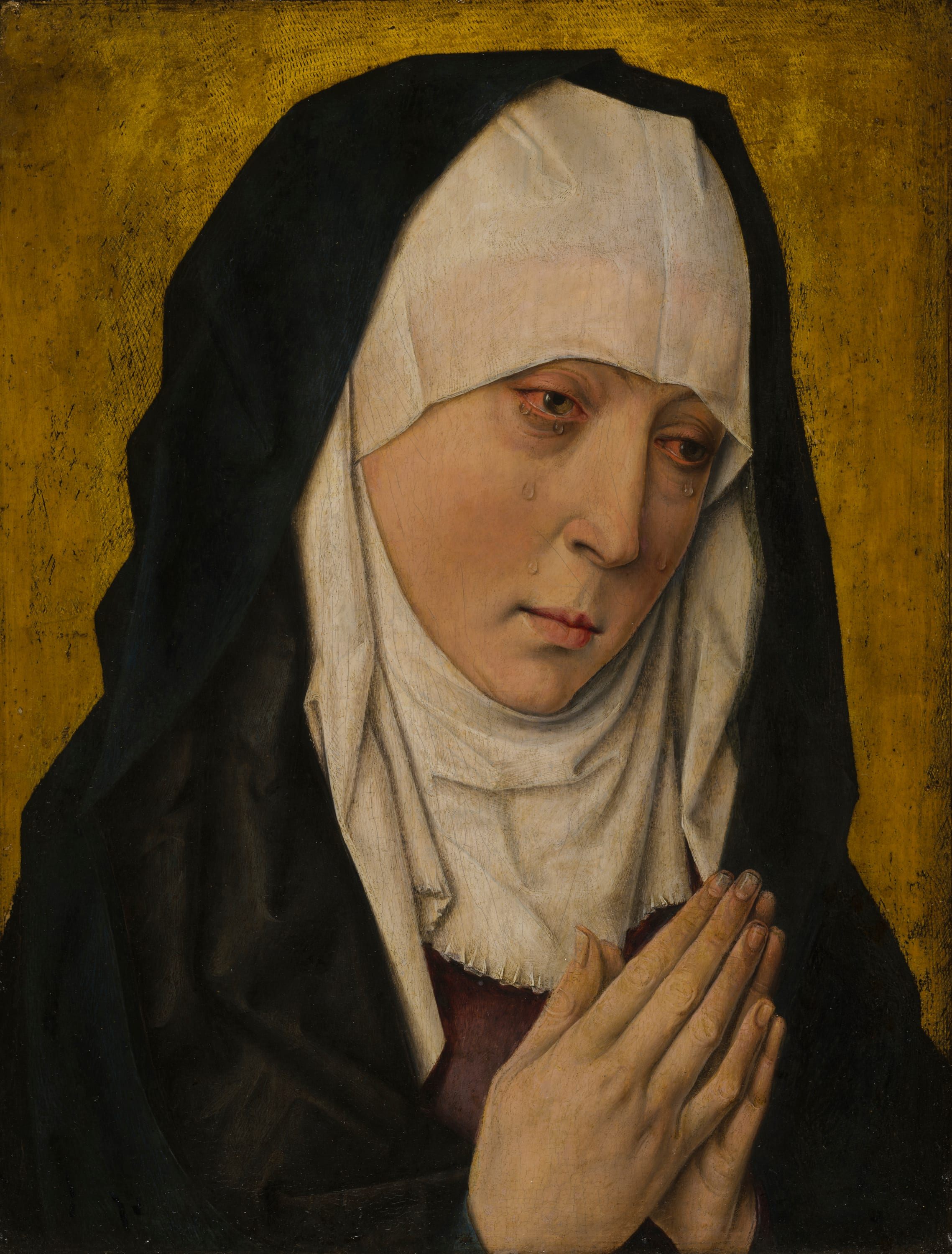 Mater Dolorosa (Sorrowing Virgin) by Workshop of Dieric Bouts, c. 1490 — fine art print