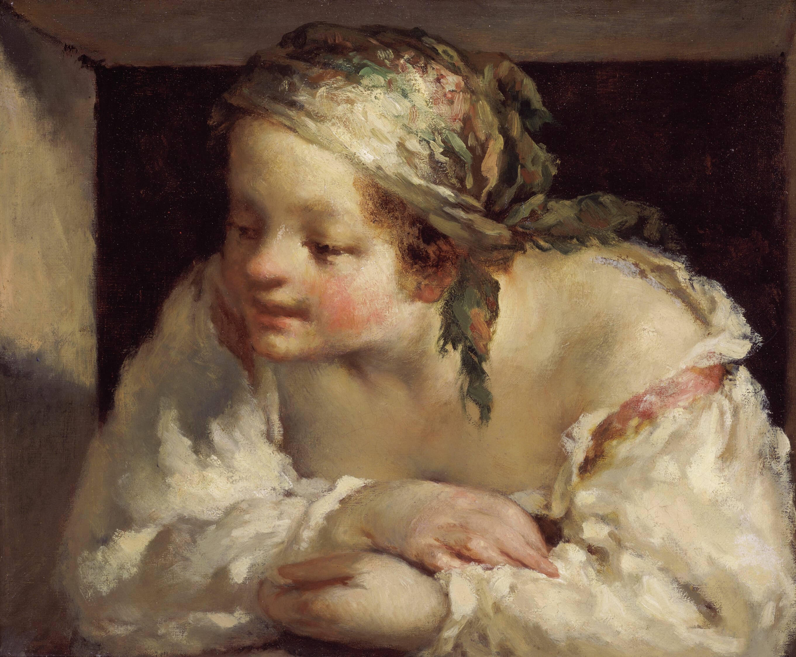 Young Woman by Jean François Millet, 1844–45 — fine art print