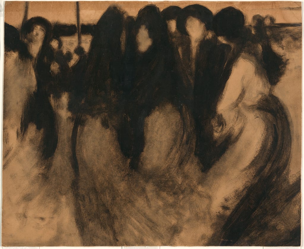 Women in Landscape by Eugène Carrière, n.d — fine art print