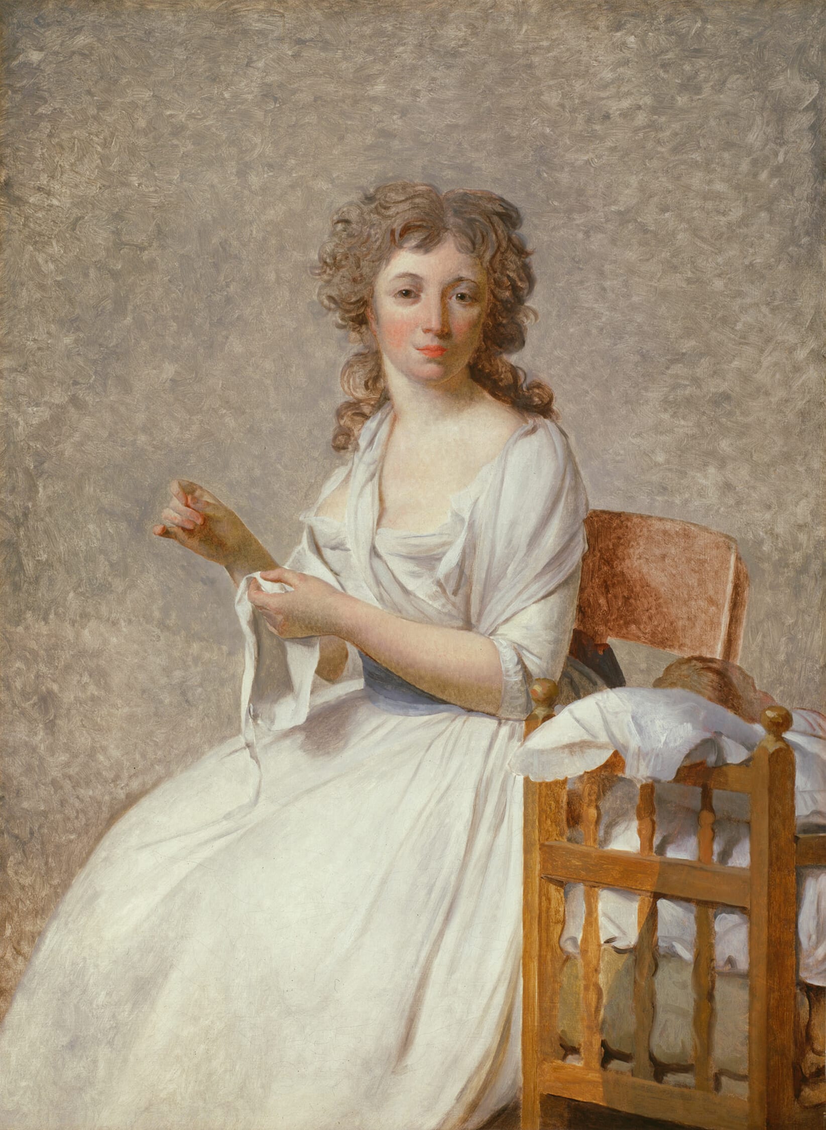 Madame de Pastoret and Her Son by Jacques Louis David, 1791–92 — fine art print