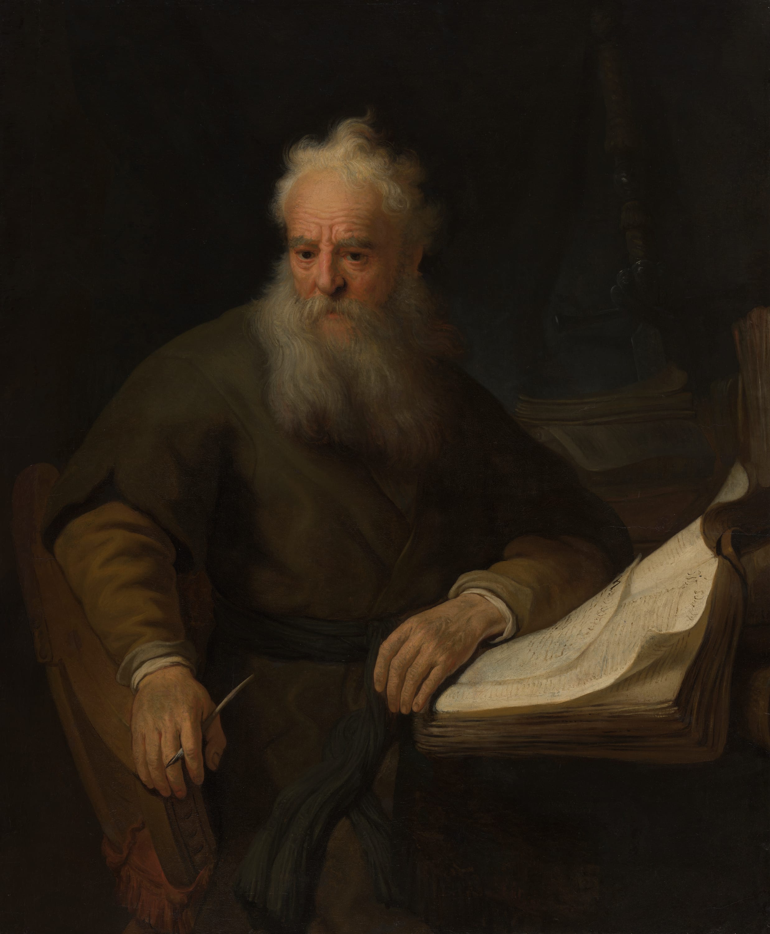 Saint Paul the Apostle by Govaert Flinck, Date unknown — fine art print