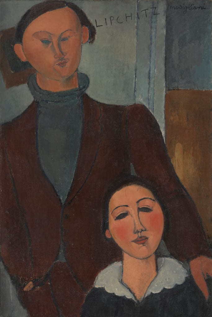 Jacques and Berthe Lipchitz by Amedeo Modigliani, 1916 — fine art print