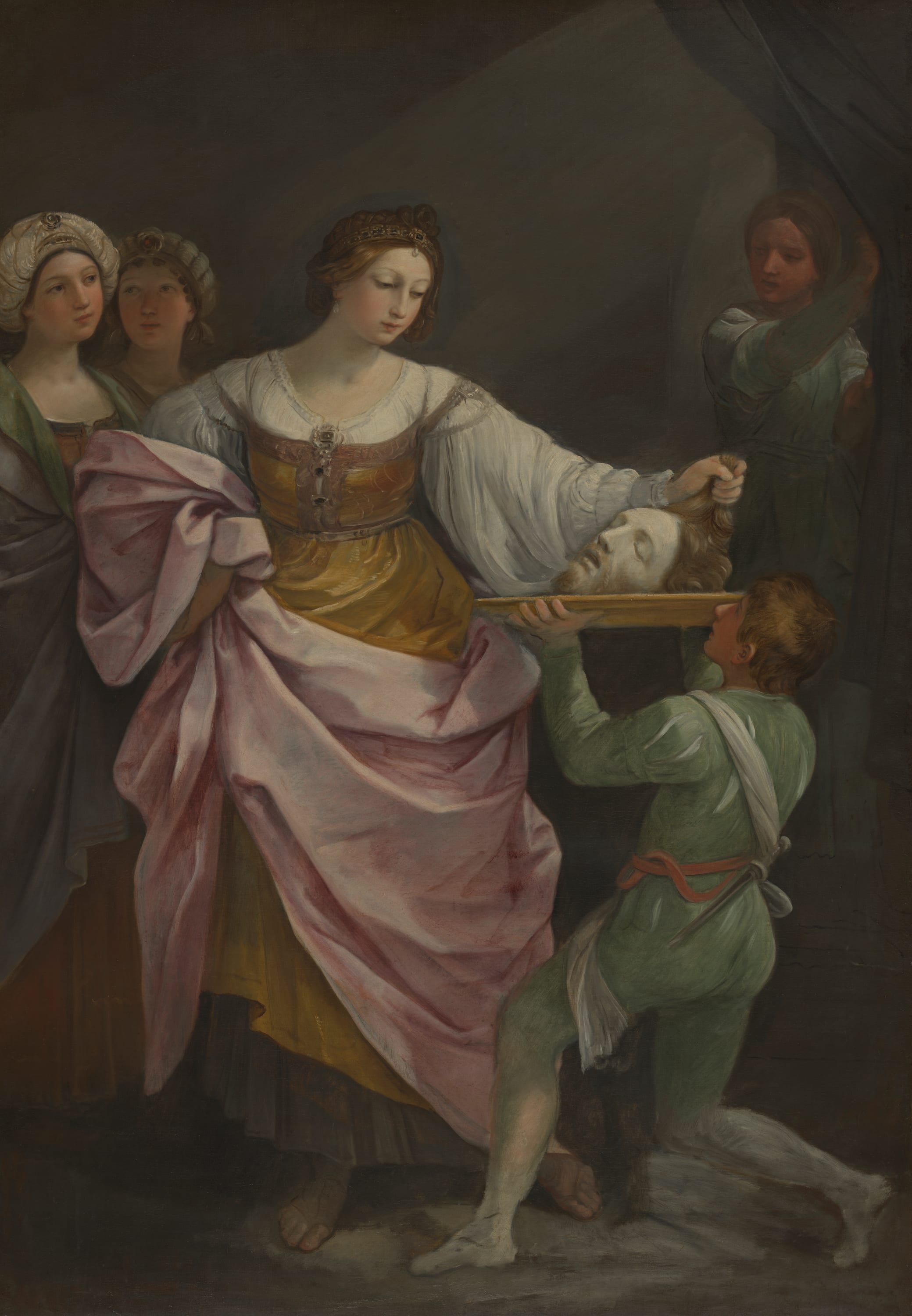Salome with the Head of Saint John the Baptist by Guido Reni, c. 1639–42 — fine art print