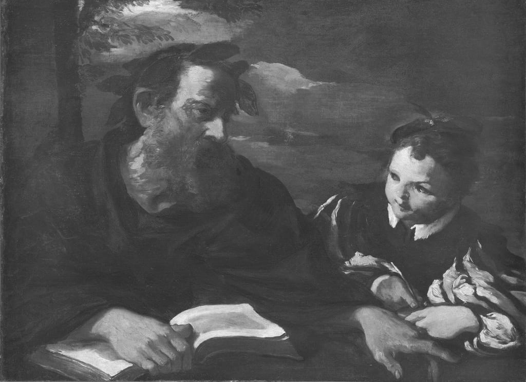 Homer Dictating by Pier Francesco Mola, 1660–65 — fine art print