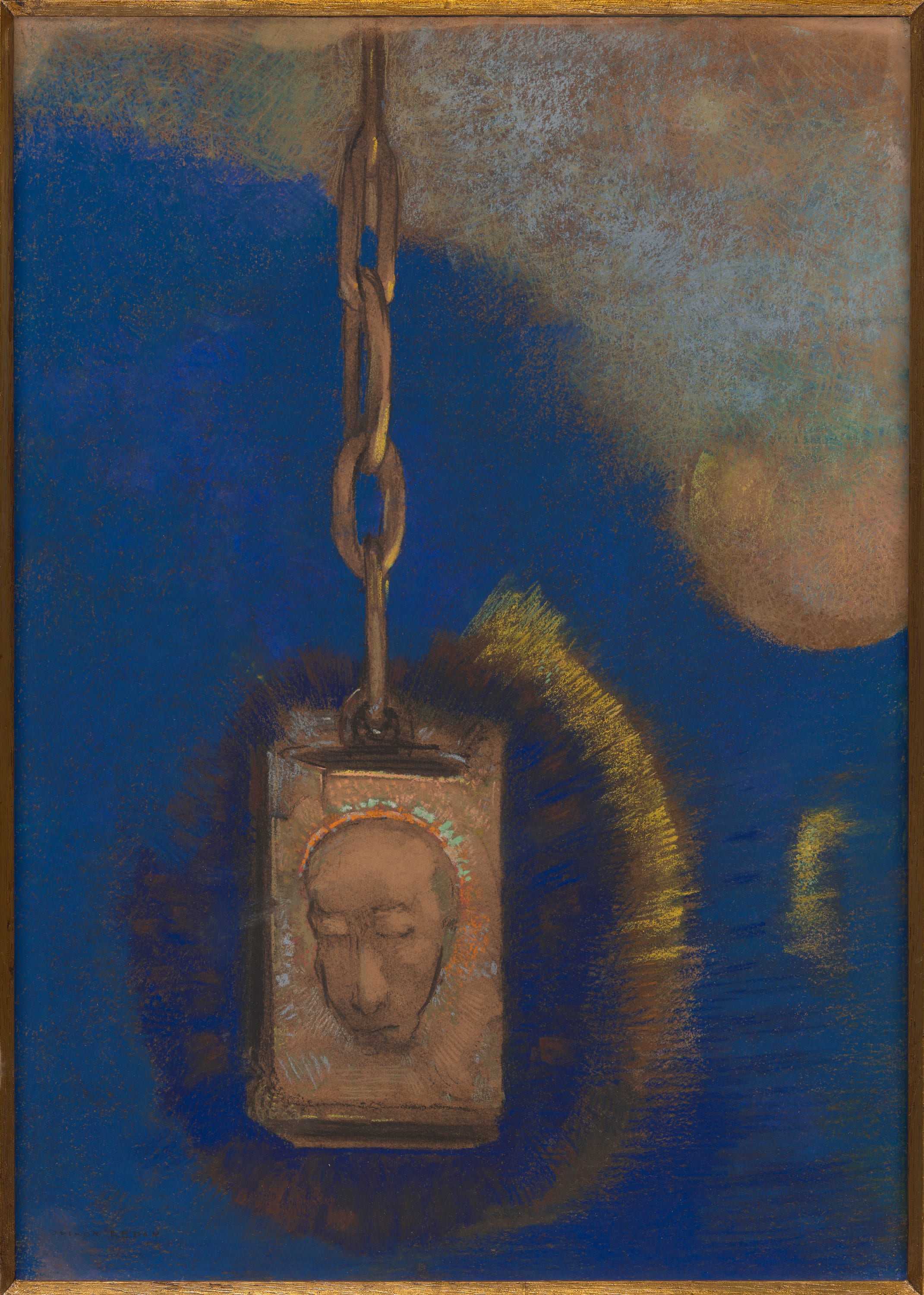 The Beacon by Odilon Redon, 1883, reworked c. 1893 — fine art print