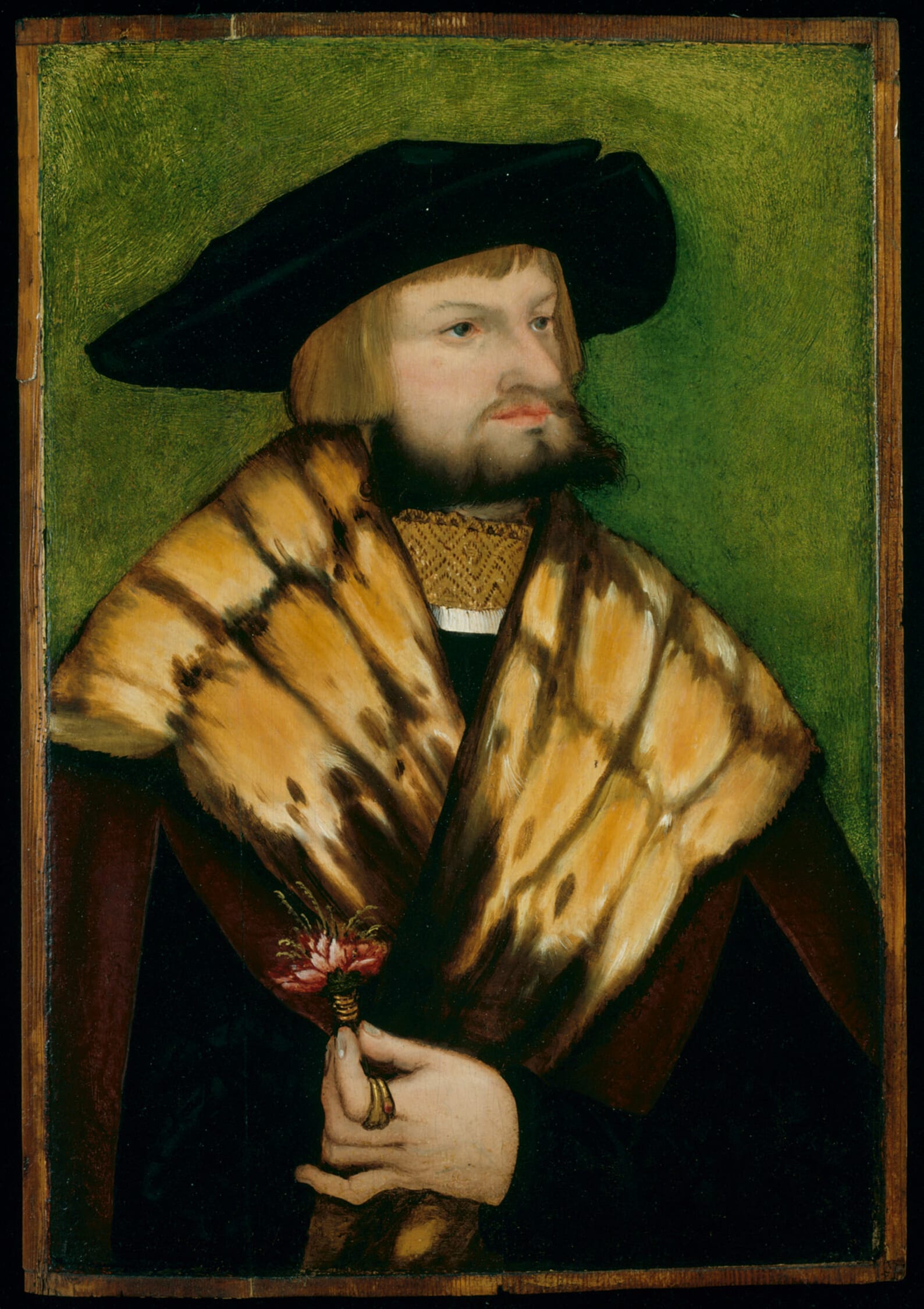Portrait of Leonhard Fuchs by German, 1525 — fine art print