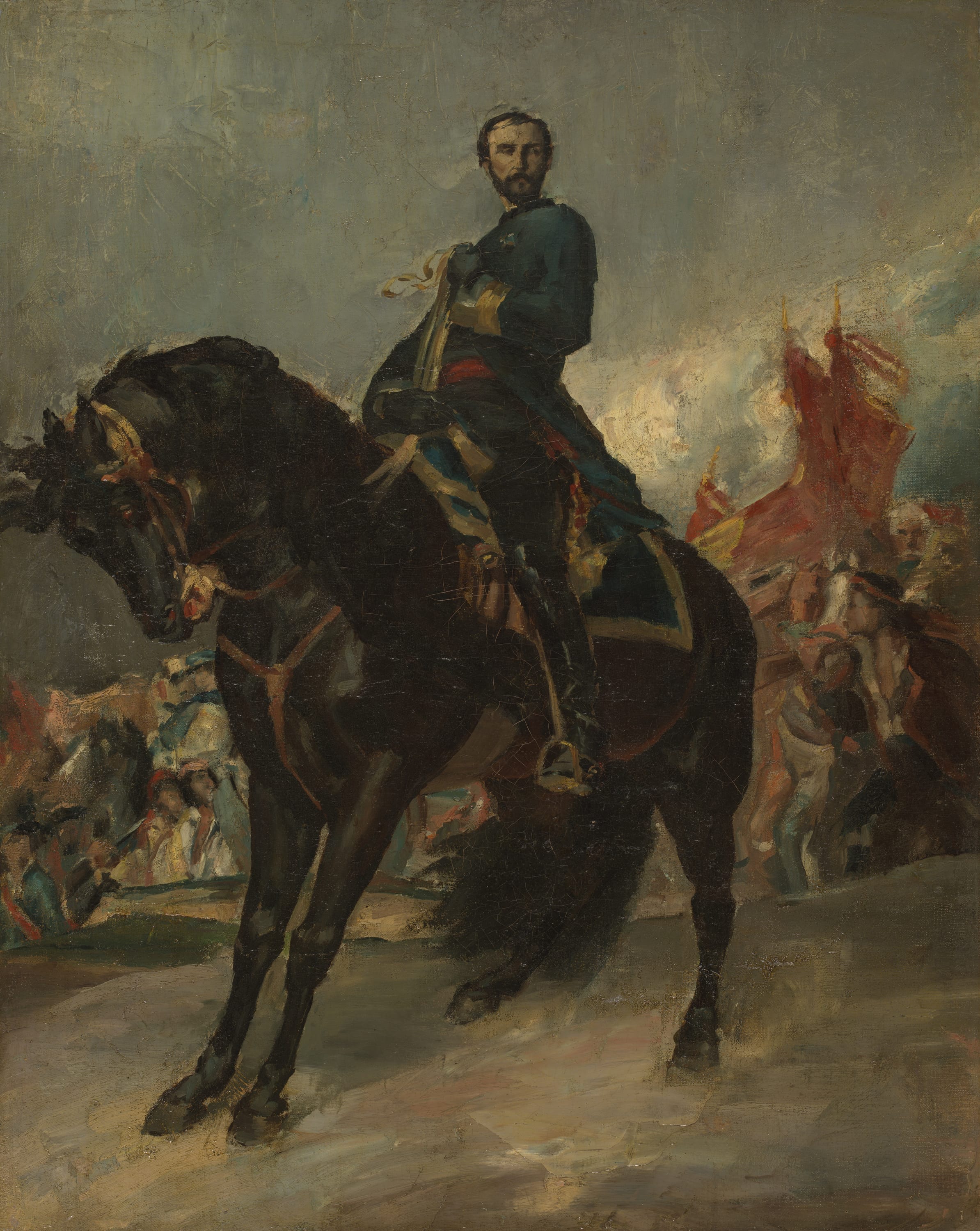 General Juan Prim (1814-1870) by Henri Regnault, 1868 — fine art print