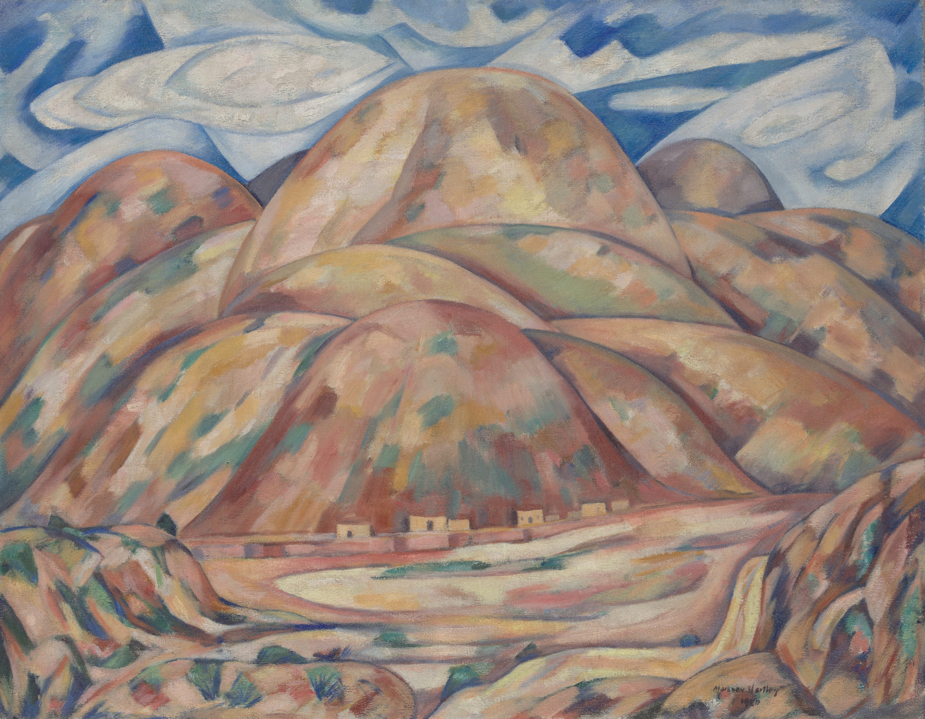 Landscape No. 3, Cash Entry Mines, New Mexico by Marsden Hartley, 1920 — fine art print