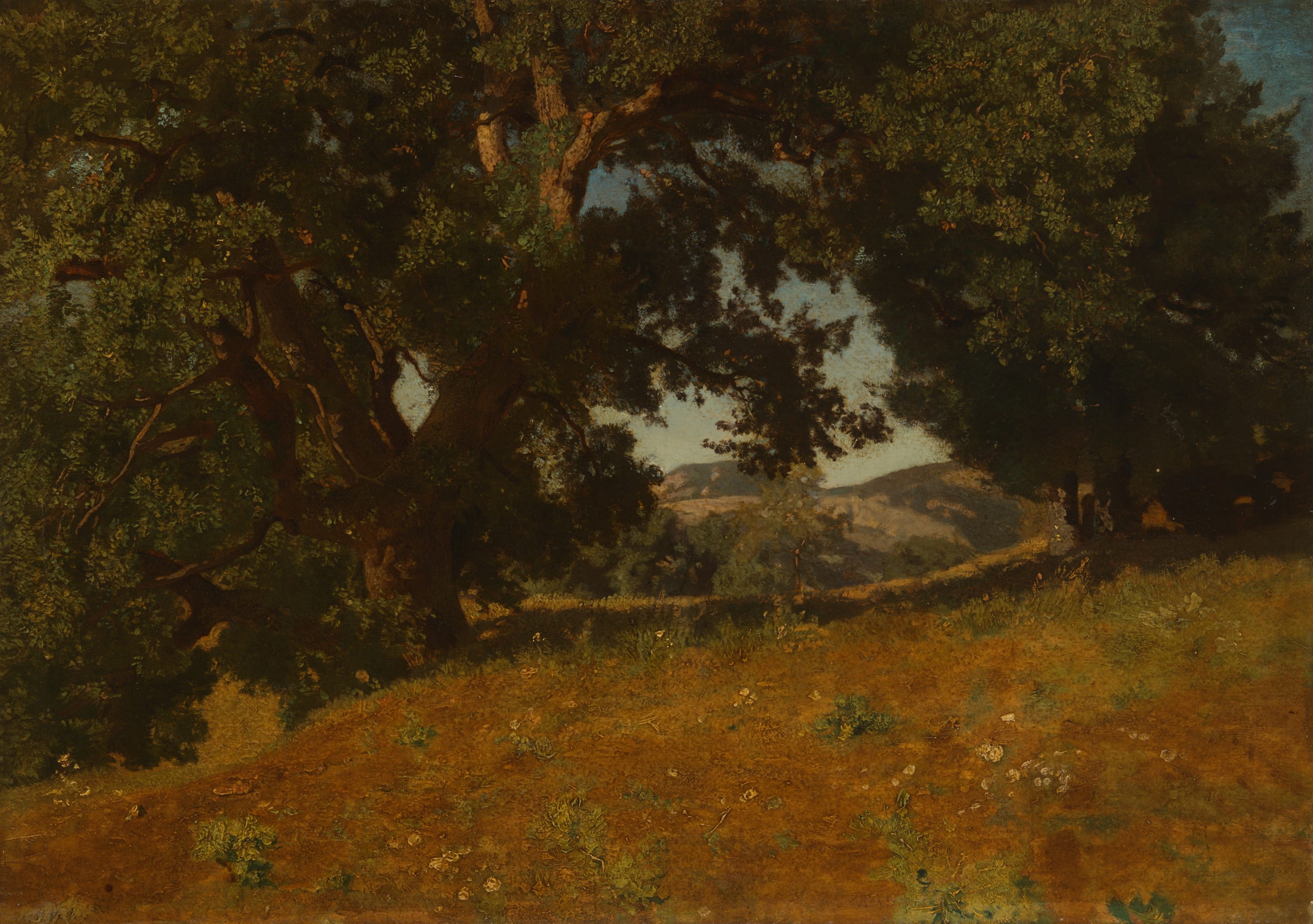 Landscape by Eugène Blery, c. 1740 — fine art print