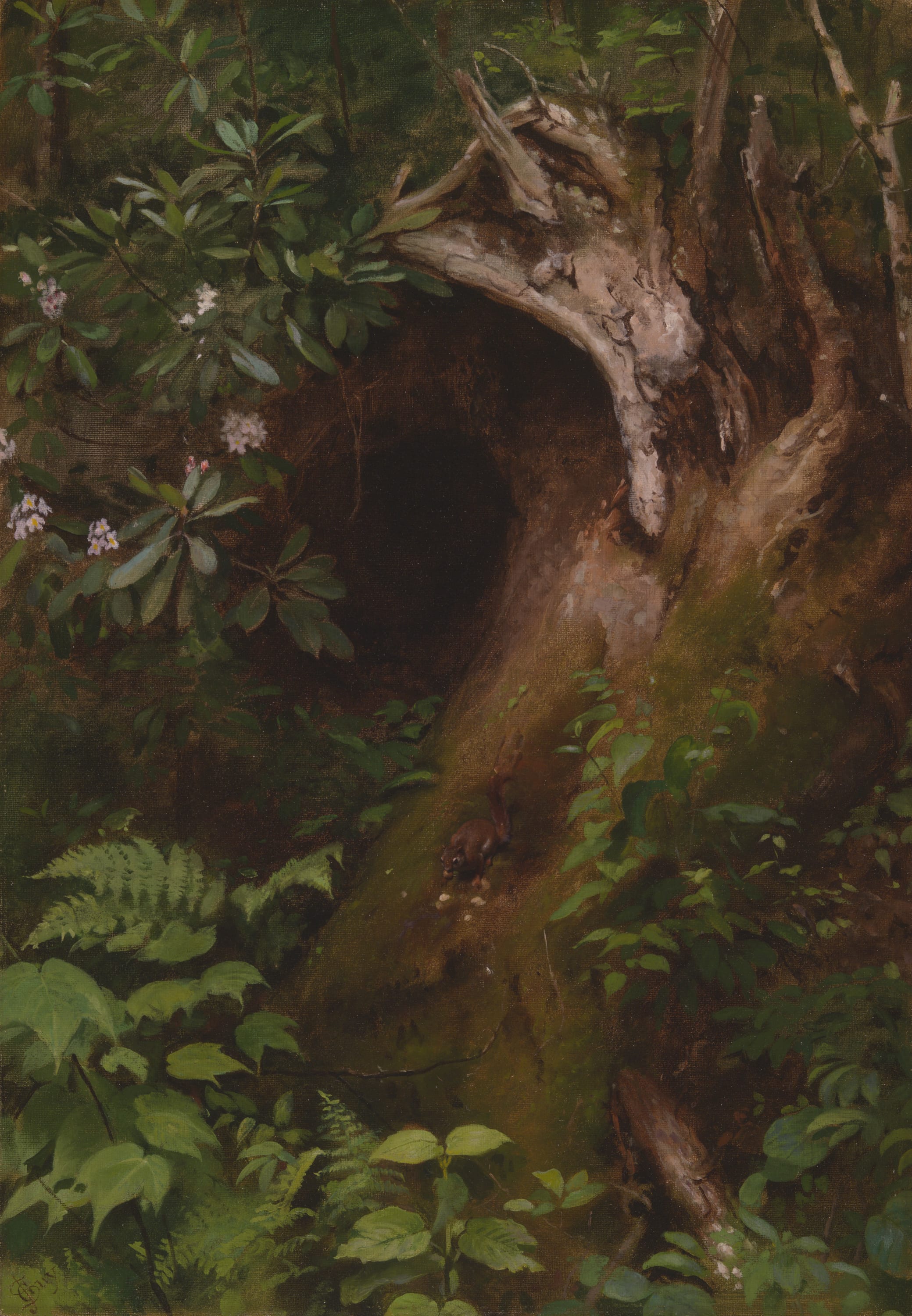 The Squirrel by Seymour Joseph Guy, 1860s–70s — fine art print