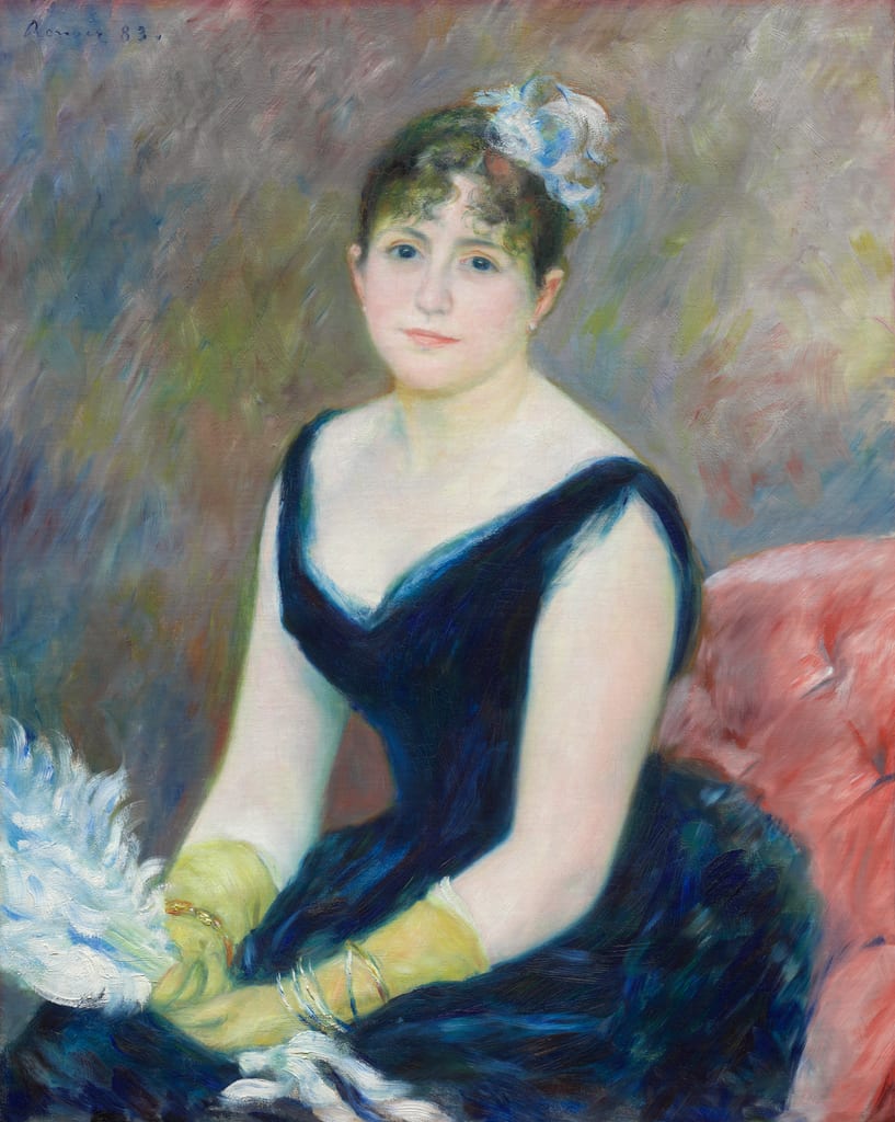 Madame Léon Clapisson by Pierre-Auguste Renoir, 1883 — fine art print