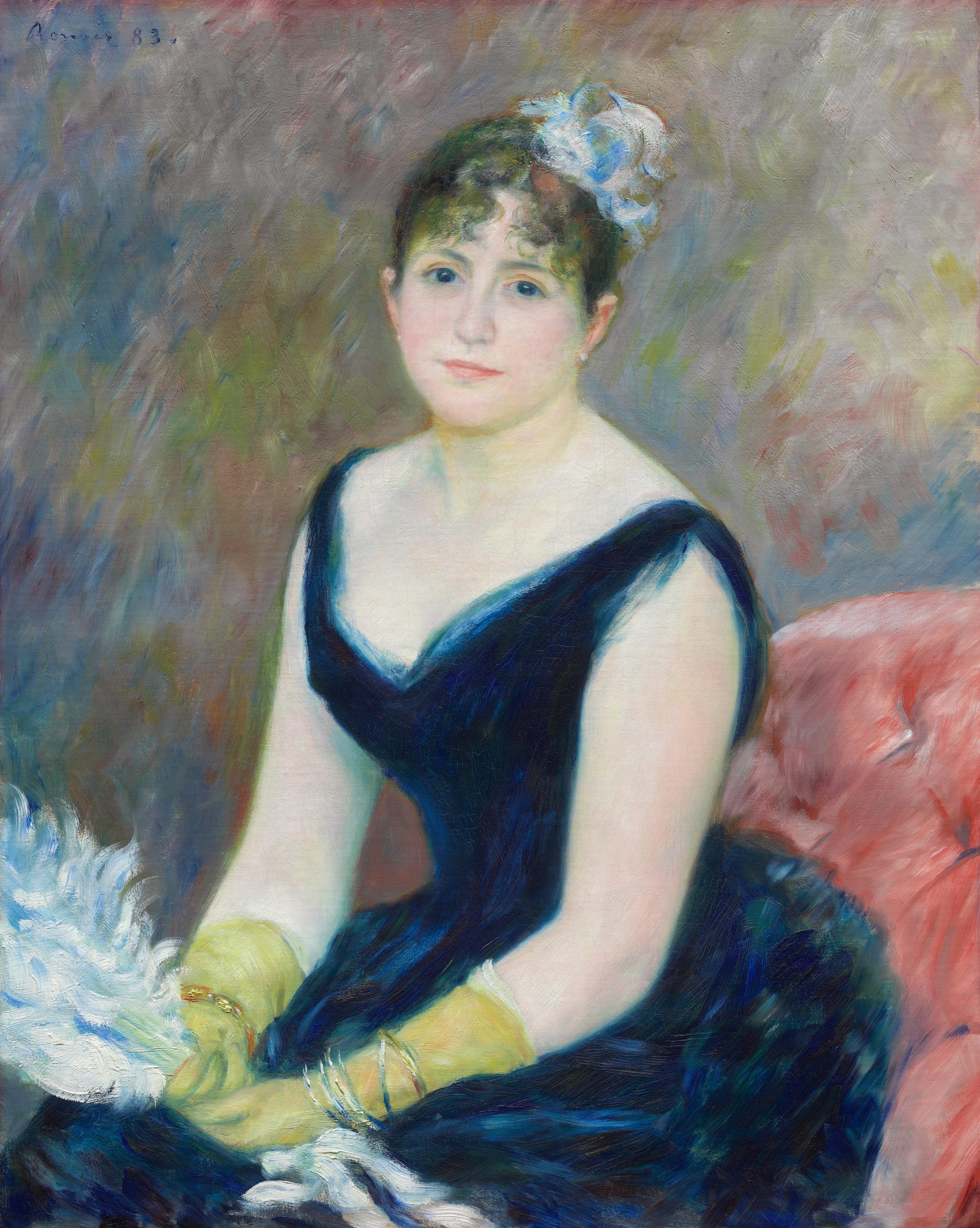 Madame Léon Clapisson by Pierre-Auguste Renoir, 1883 — fine art print