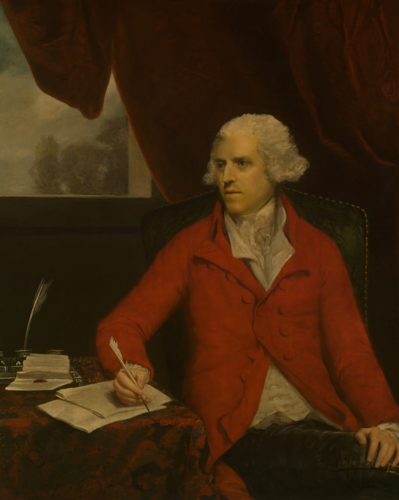 Sir Thomas Rumbold, Bt. by Sir Joshua Reynolds, 1788 — fine art print