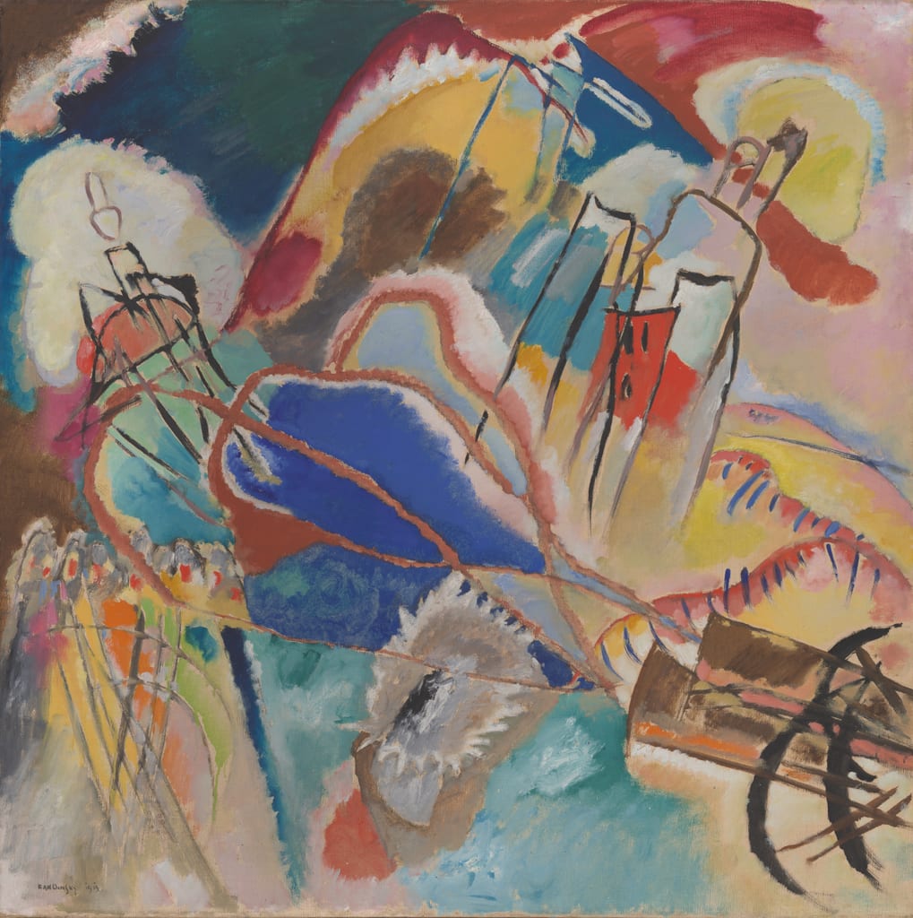 Improvisation No. 30 (Cannons) by Vasily Kandinsky, 1913 — fine art print
