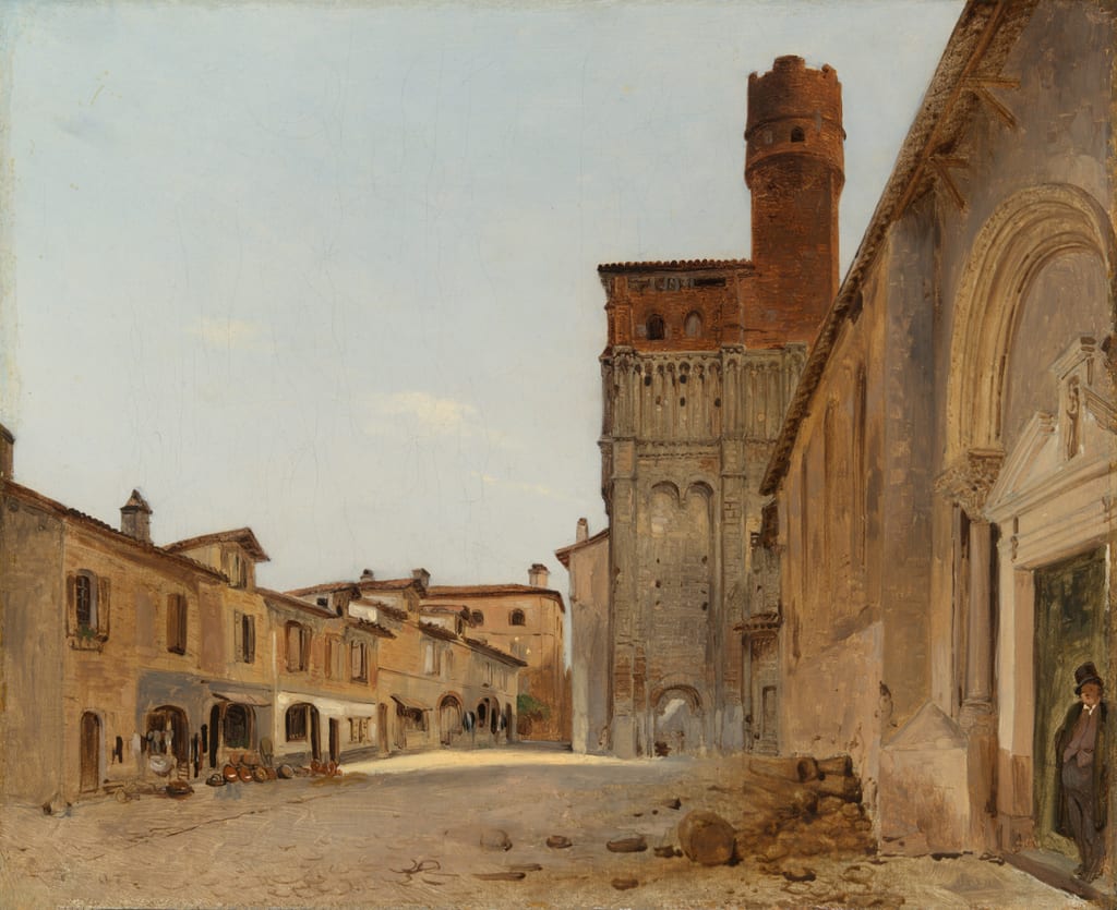 Saint Salvi Church, Albi by Pierre Achille Poirot, 1830–40 — fine art print