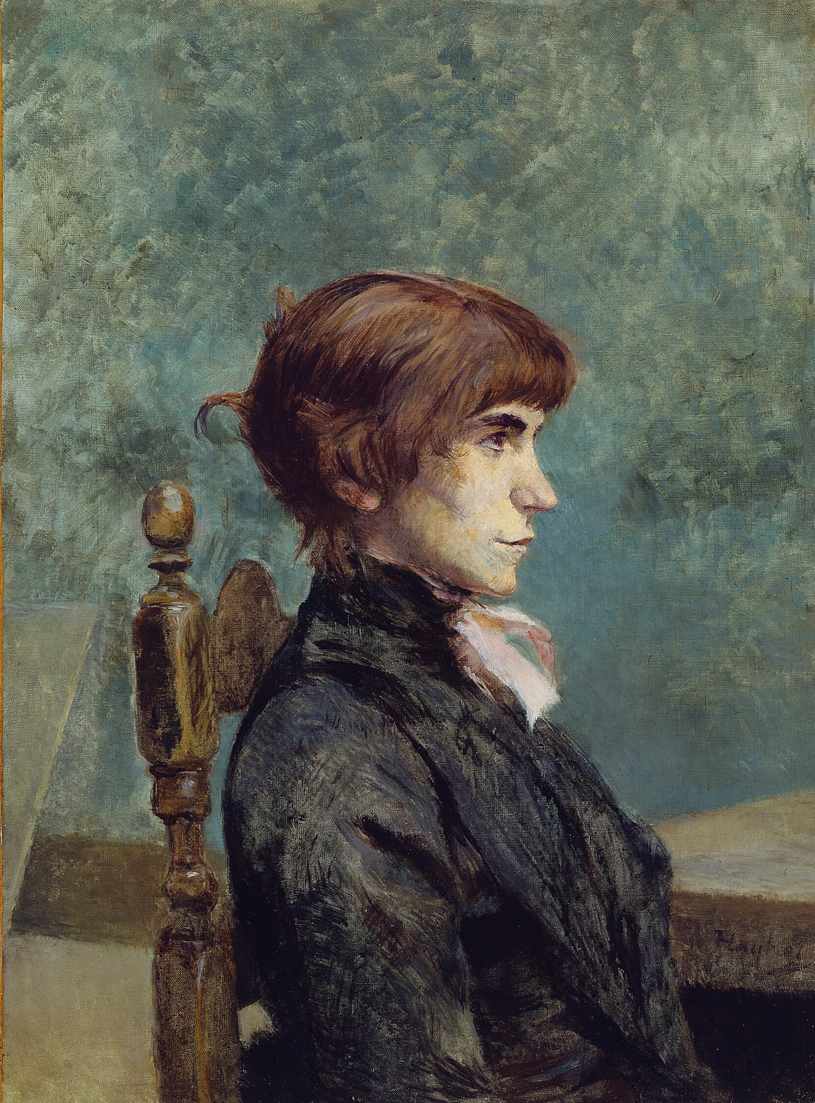 Portrait of Jeanne Wenz by Henri de Toulouse-Lautrec, 1886 — fine art print