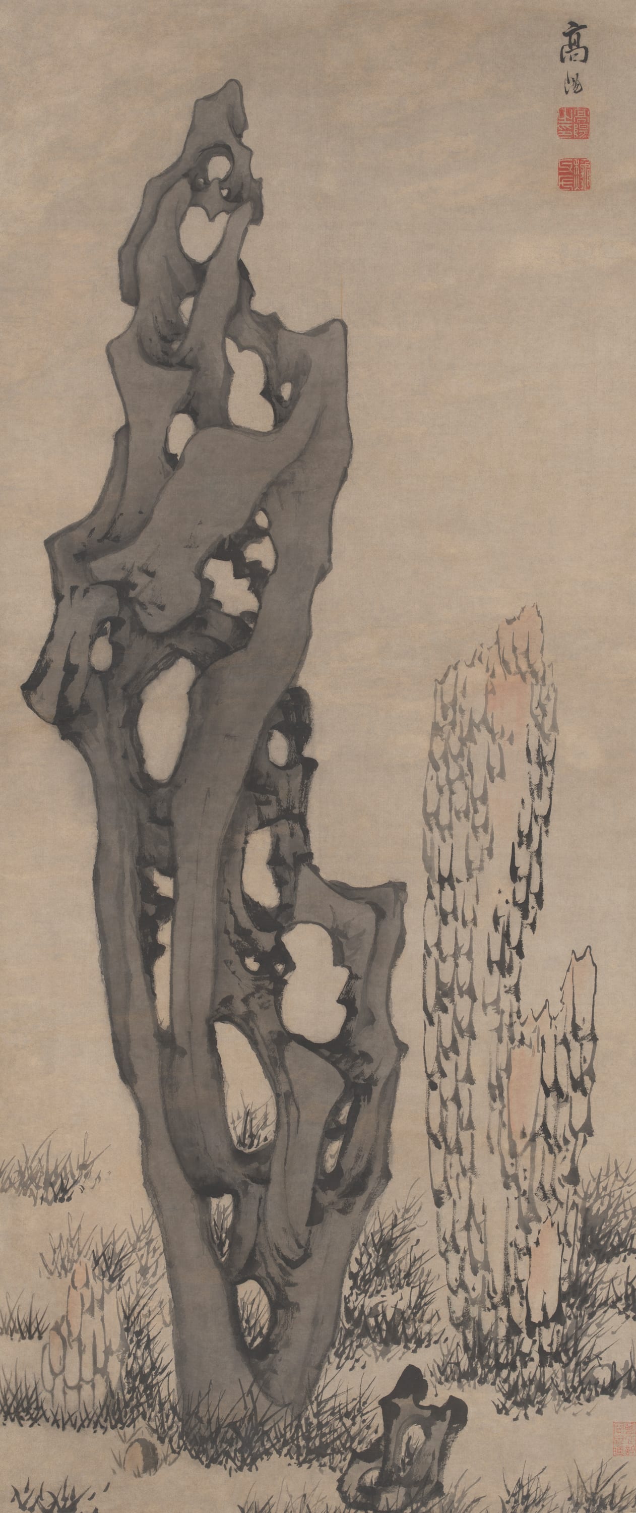 Strange Rocks by Gao Yang, Ming dynasty (1368–1644), early 17th century — fine art print