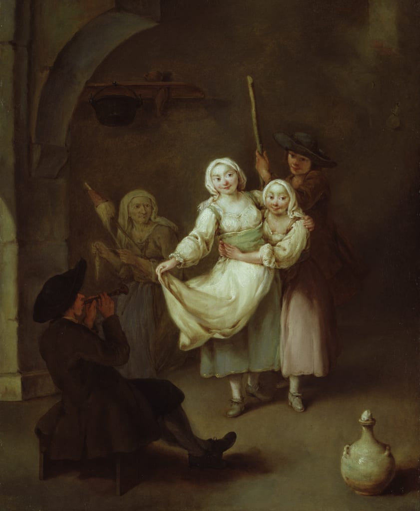 The Dance by Pietro Longhi, c. 1750 — fine art print