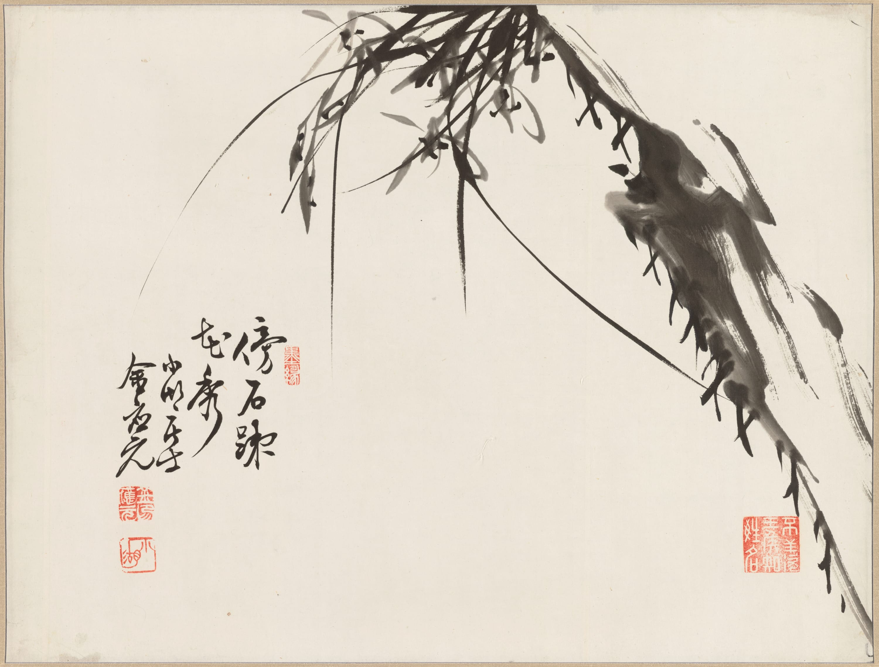 Orchids by Kim Eung-won, Joseon dynasty(1392–1910) — fine art print